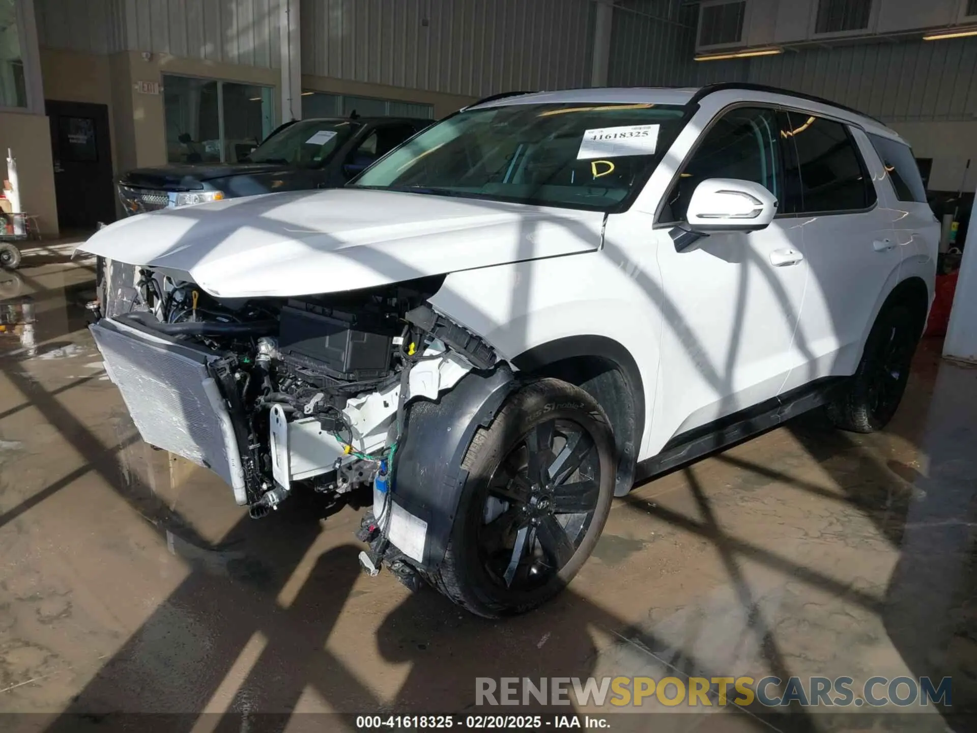 2 fotografías del automóvil dañado KM8R3DGE9SU876399 HYUNDAI PALISADE 2025
