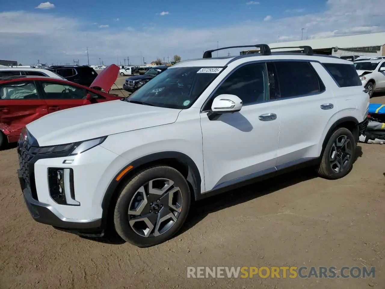 1 fotografías del automóvil dañado KM8R4DGE0SU875011 HYUNDAI PALISADE 2025