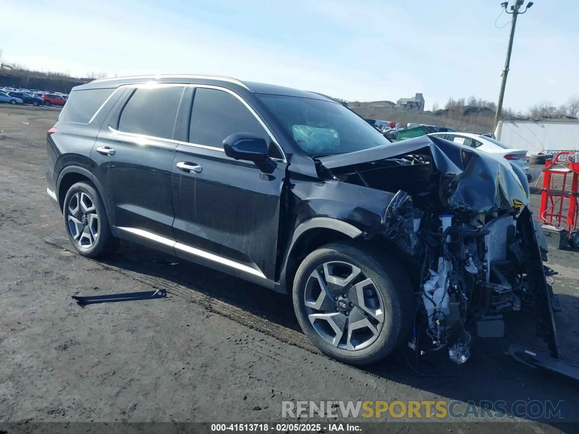 1 fotografías del automóvil dañado KM8R4DGE1SU843006 HYUNDAI PALISADE 2025
