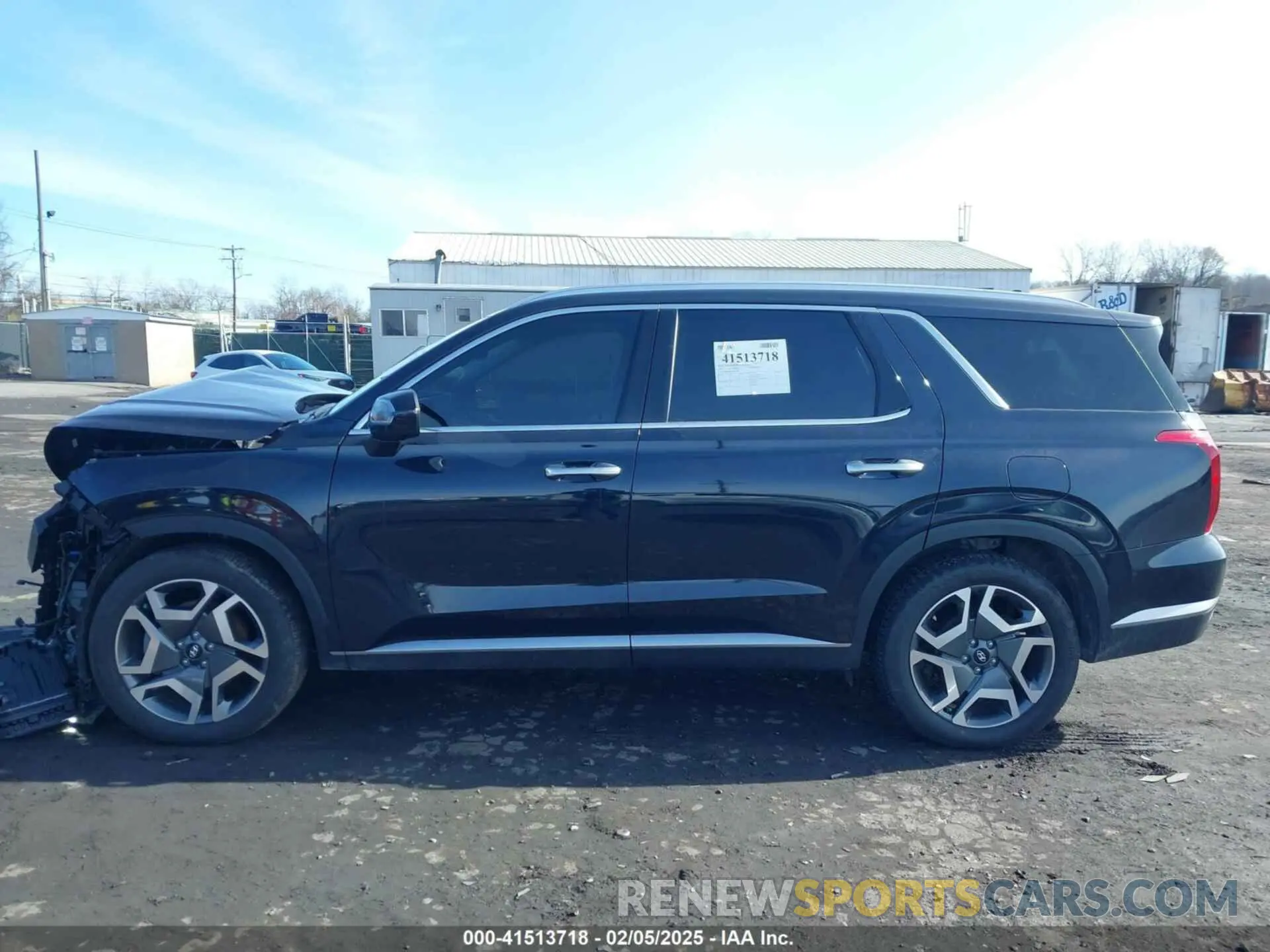 14 fotografías del automóvil dañado KM8R4DGE1SU843006 HYUNDAI PALISADE 2025