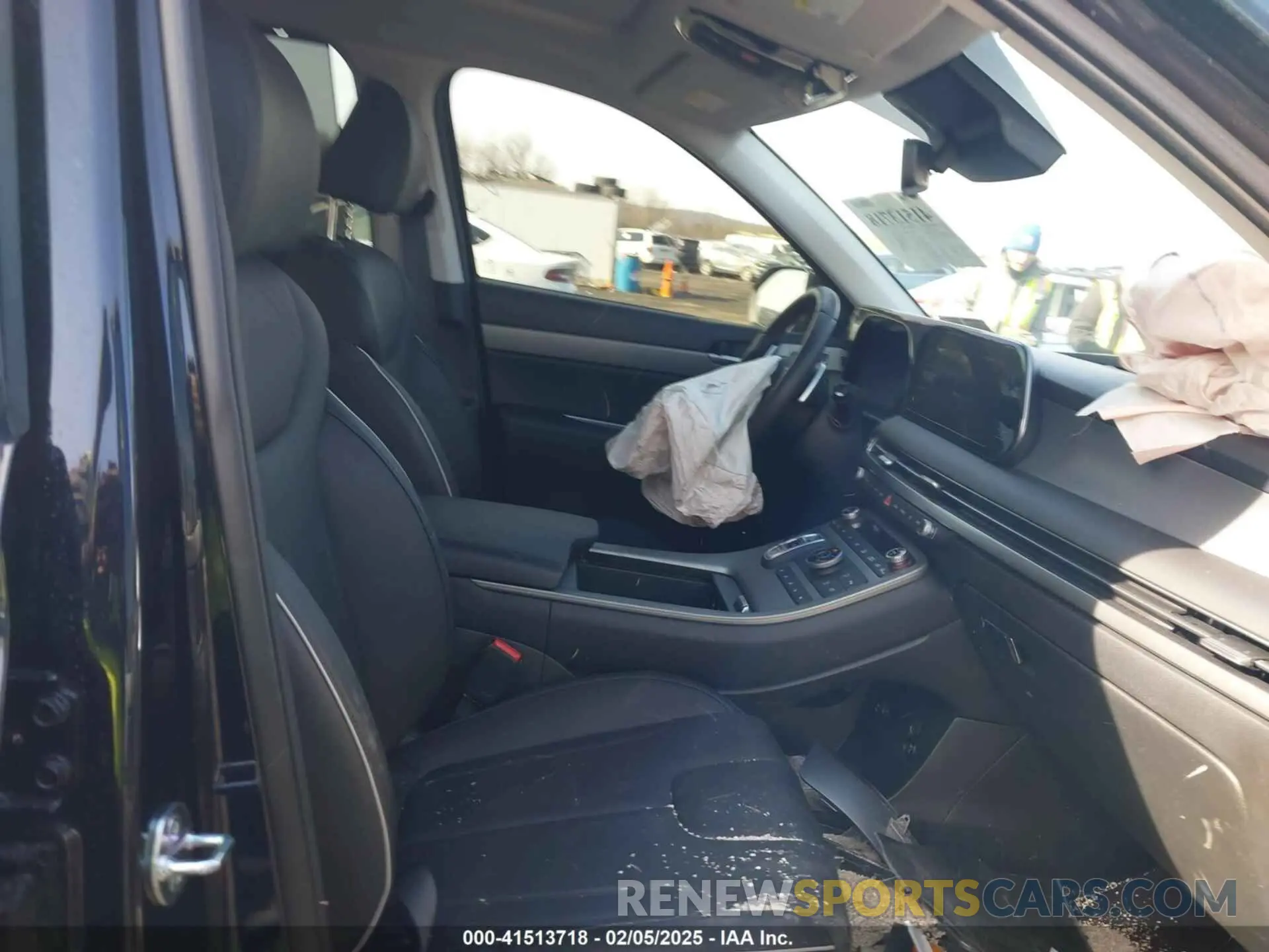 5 fotografías del automóvil dañado KM8R4DGE1SU843006 HYUNDAI PALISADE 2025