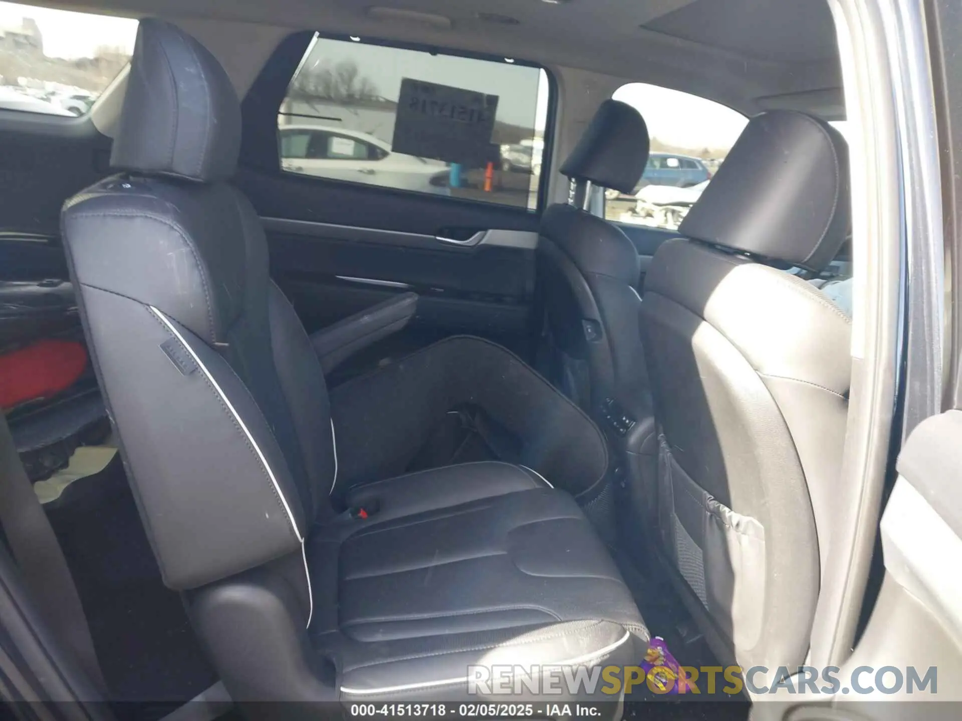 8 fotografías del automóvil dañado KM8R4DGE1SU843006 HYUNDAI PALISADE 2025