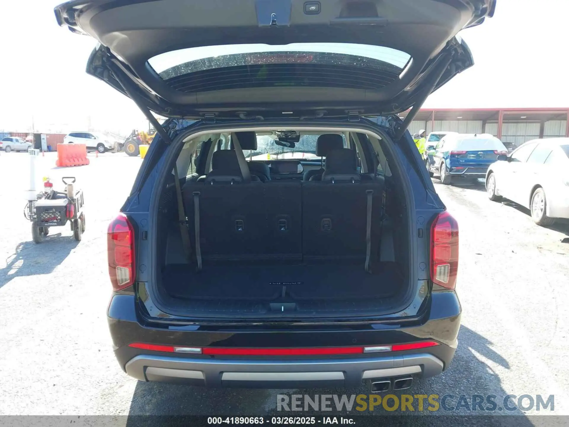 19 fotografías del automóvil dañado KM8R4DGE1SU857293 HYUNDAI PALISADE 2025