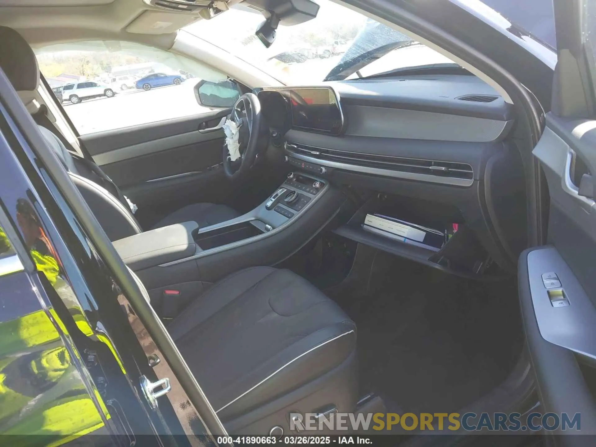 5 fotografías del automóvil dañado KM8R4DGE1SU857293 HYUNDAI PALISADE 2025