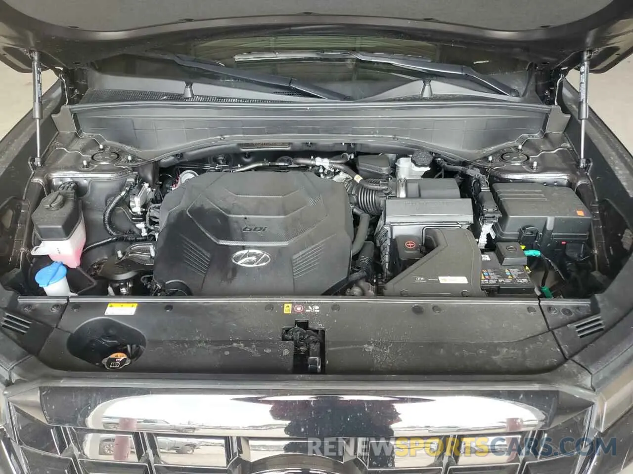 12 fotografías del automóvil dañado KM8R4DGE2SU857299 HYUNDAI PALISADE 2025