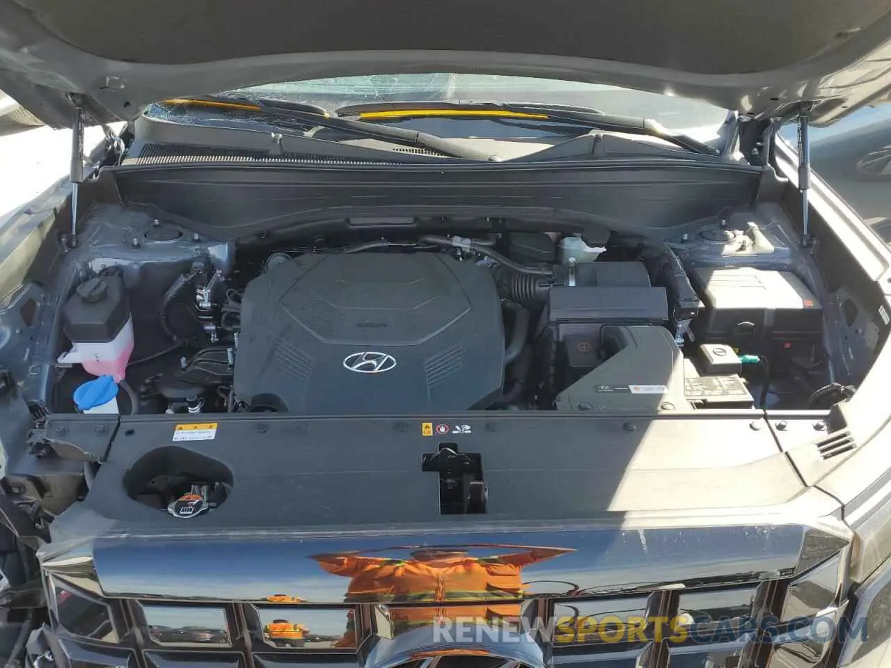 14 fotografías del automóvil dañado KM8R4DGE3SU846845 HYUNDAI PALISADE 2025