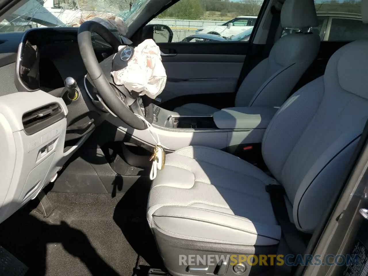 7 fotografías del automóvil dañado KM8R4DGE3SU846845 HYUNDAI PALISADE 2025