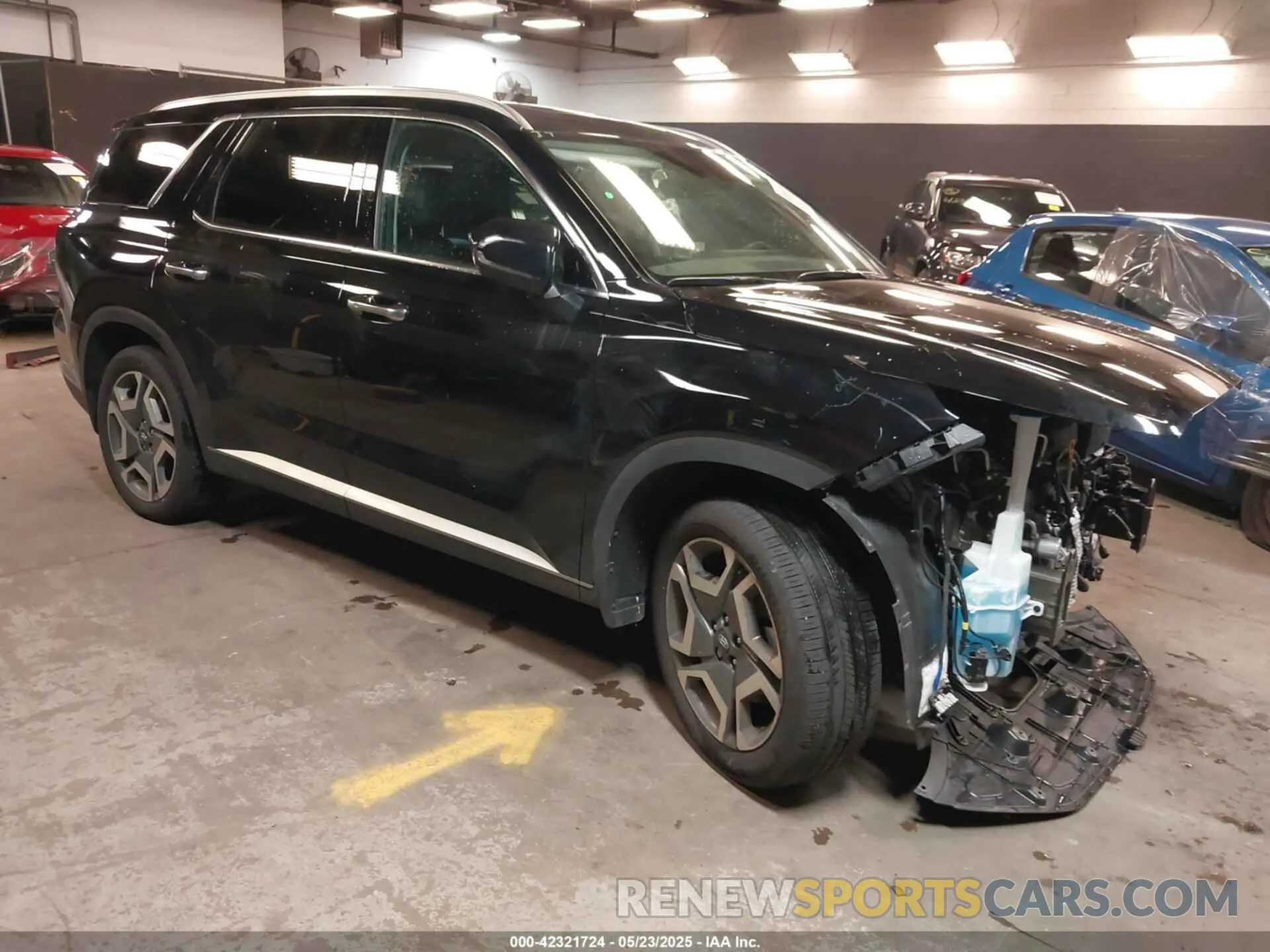 1 fotografías del automóvil dañado KM8R4DGE7SU836643 HYUNDAI PALISADE 2025