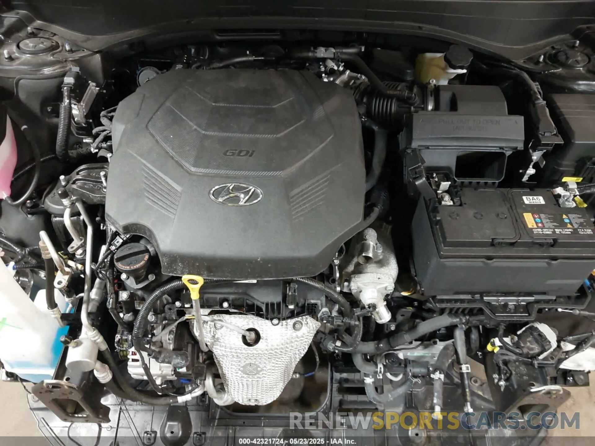 10 fotografías del automóvil dañado KM8R4DGE7SU836643 HYUNDAI PALISADE 2025