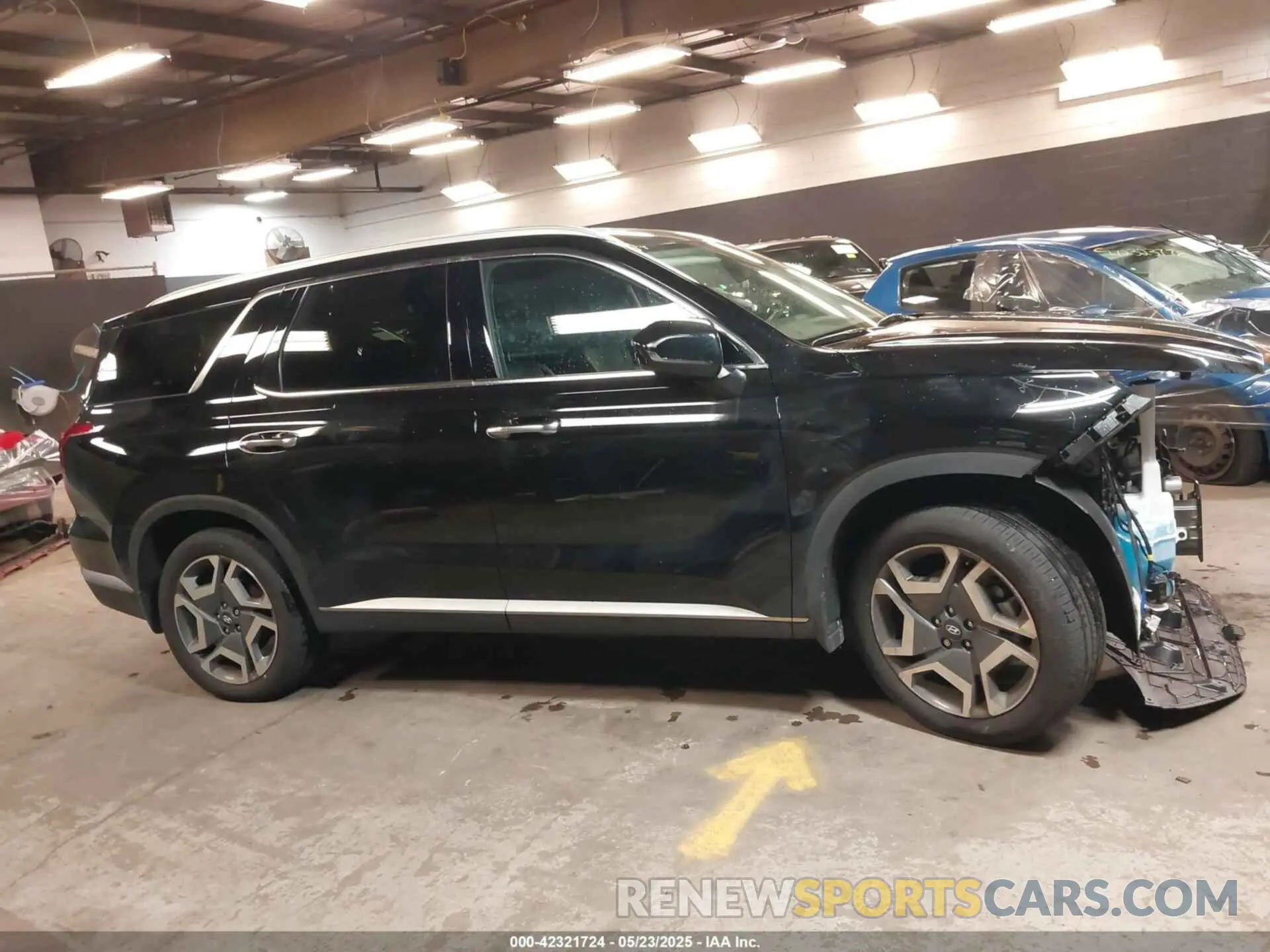 13 fotografías del automóvil dañado KM8R4DGE7SU836643 HYUNDAI PALISADE 2025