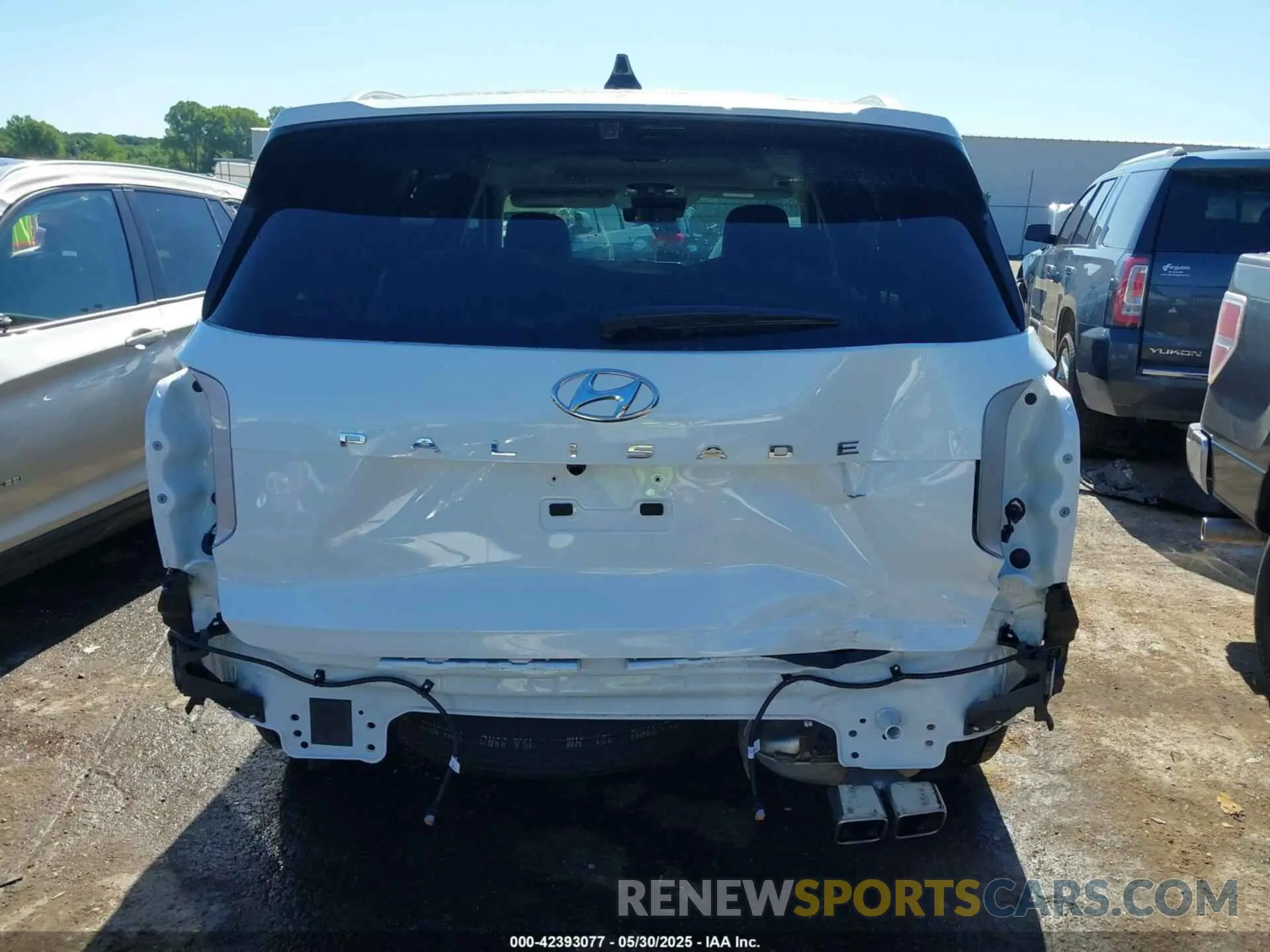 17 fotografías del automóvil dañado KM8R74GE0SU828200 HYUNDAI PALISADE 2025