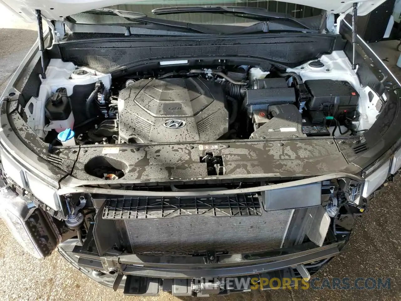 12 fotografías del automóvil dañado KM8R74GE3SU851342 HYUNDAI PALISADE 2025