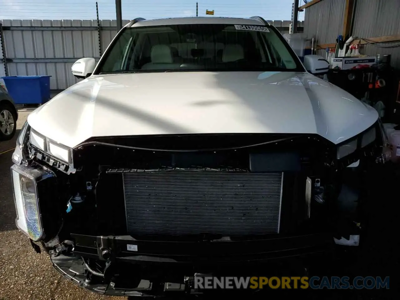 5 fotografías del automóvil dañado KM8R74GE3SU851342 HYUNDAI PALISADE 2025