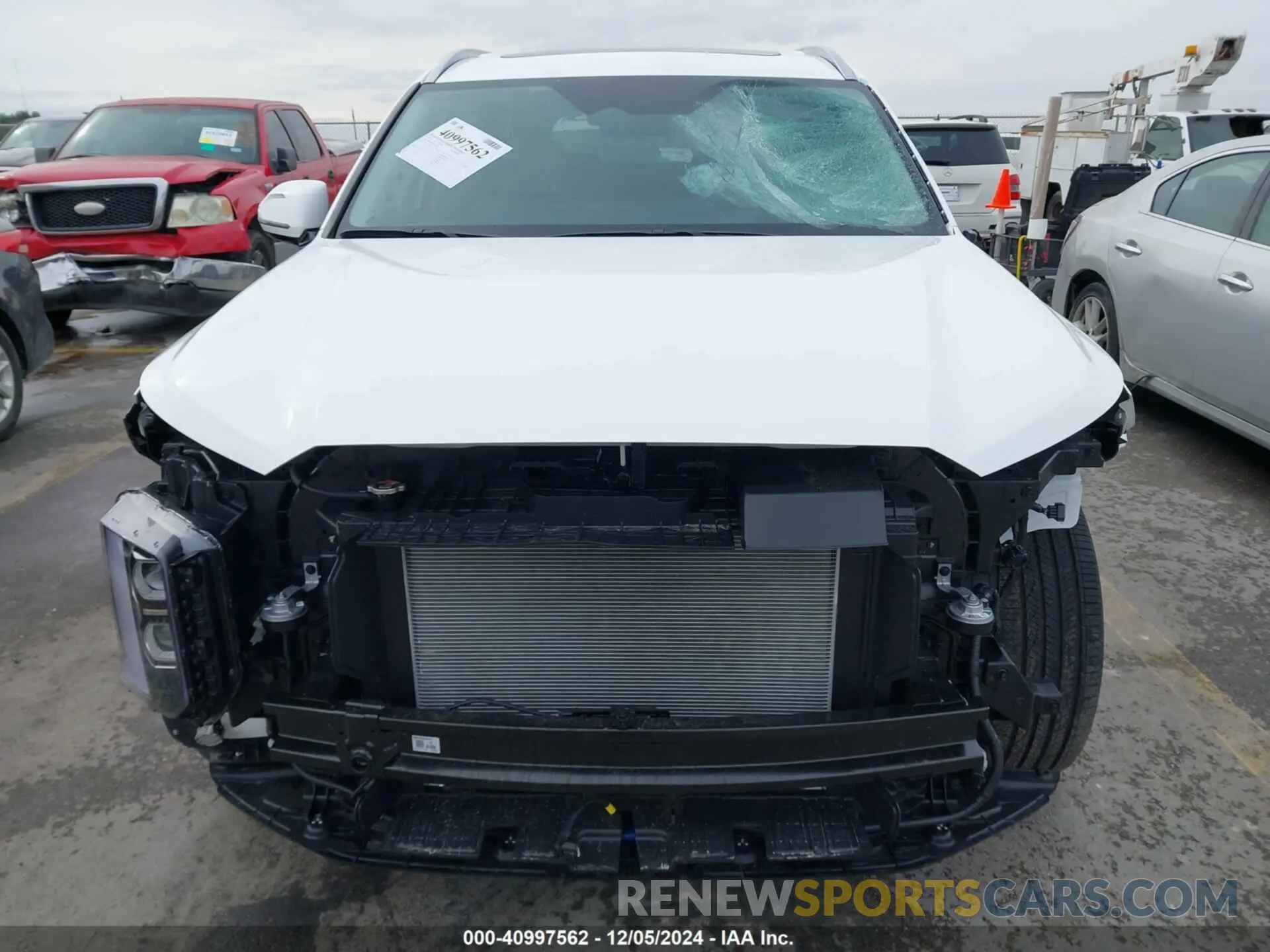 13 fotografías del automóvil dañado KM8R74GE5SU855568 HYUNDAI PALISADE 2025