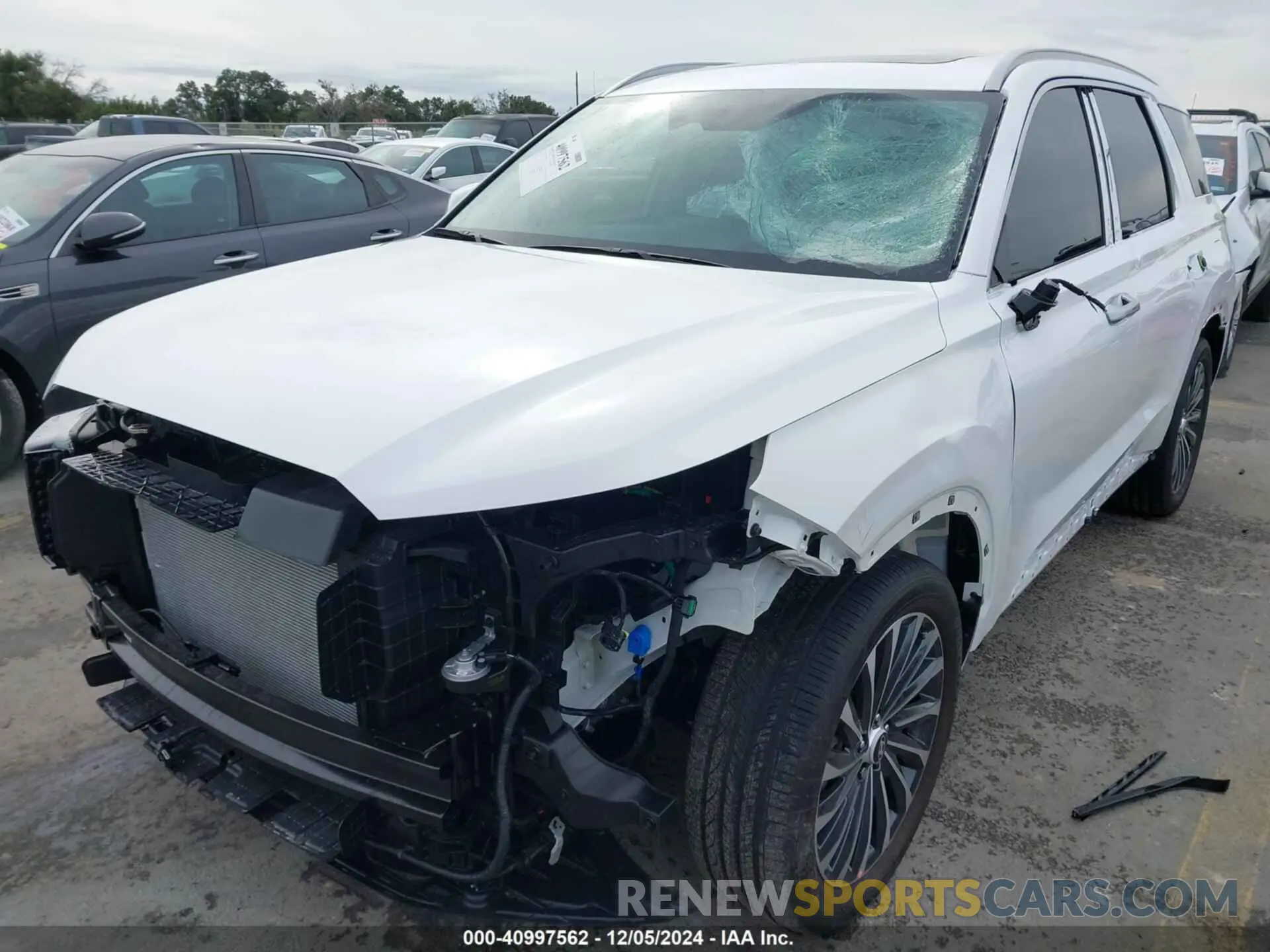 19 fotografías del automóvil dañado KM8R74GE5SU855568 HYUNDAI PALISADE 2025