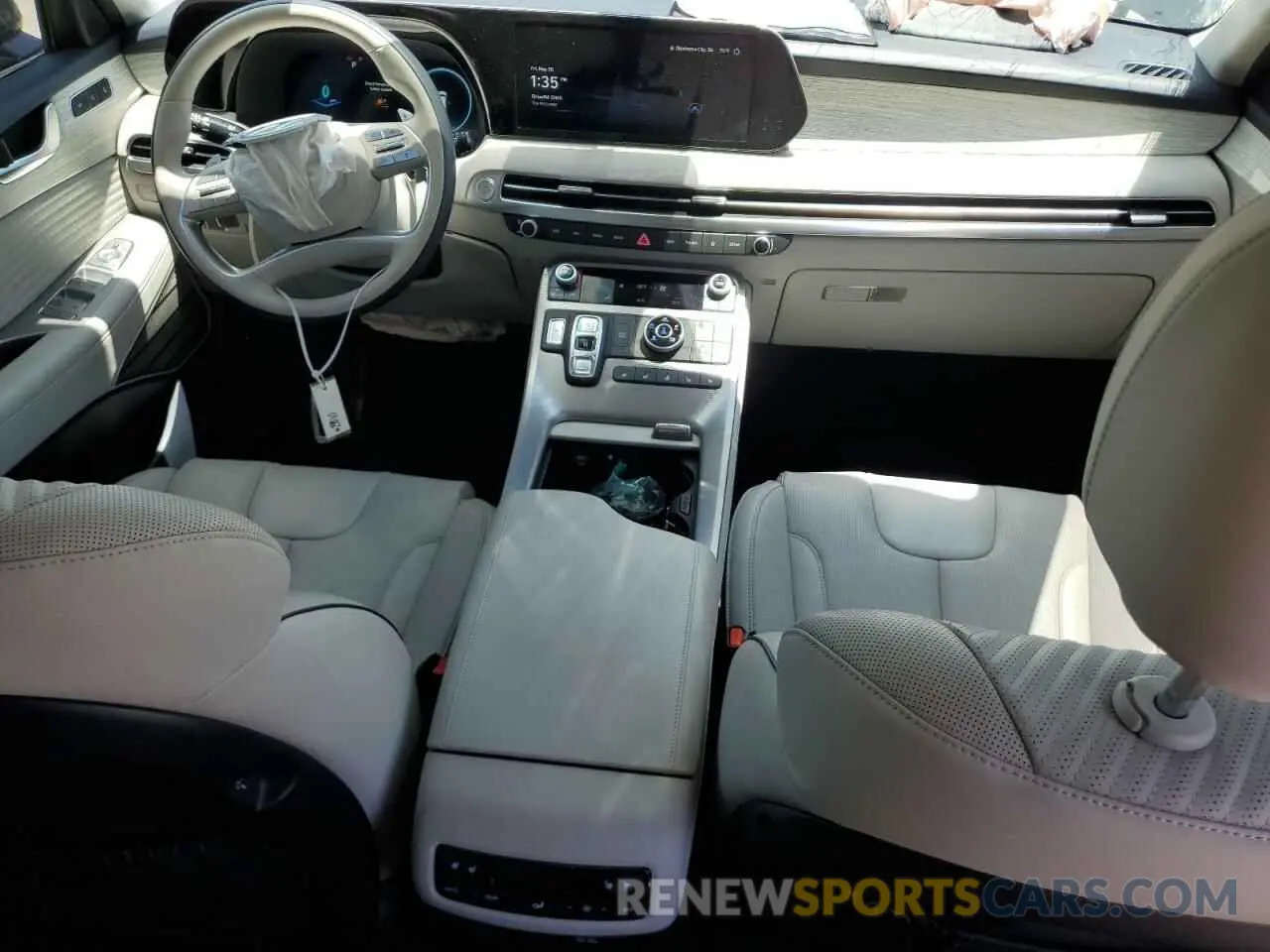 8 fotografías del automóvil dañado KM8R7DGE0SU818766 HYUNDAI PALISADE 2025
