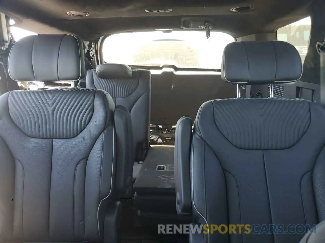 10 fotografías del automóvil dañado KM8R7DGE1SU843983 HYUNDAI PALISADE 2025