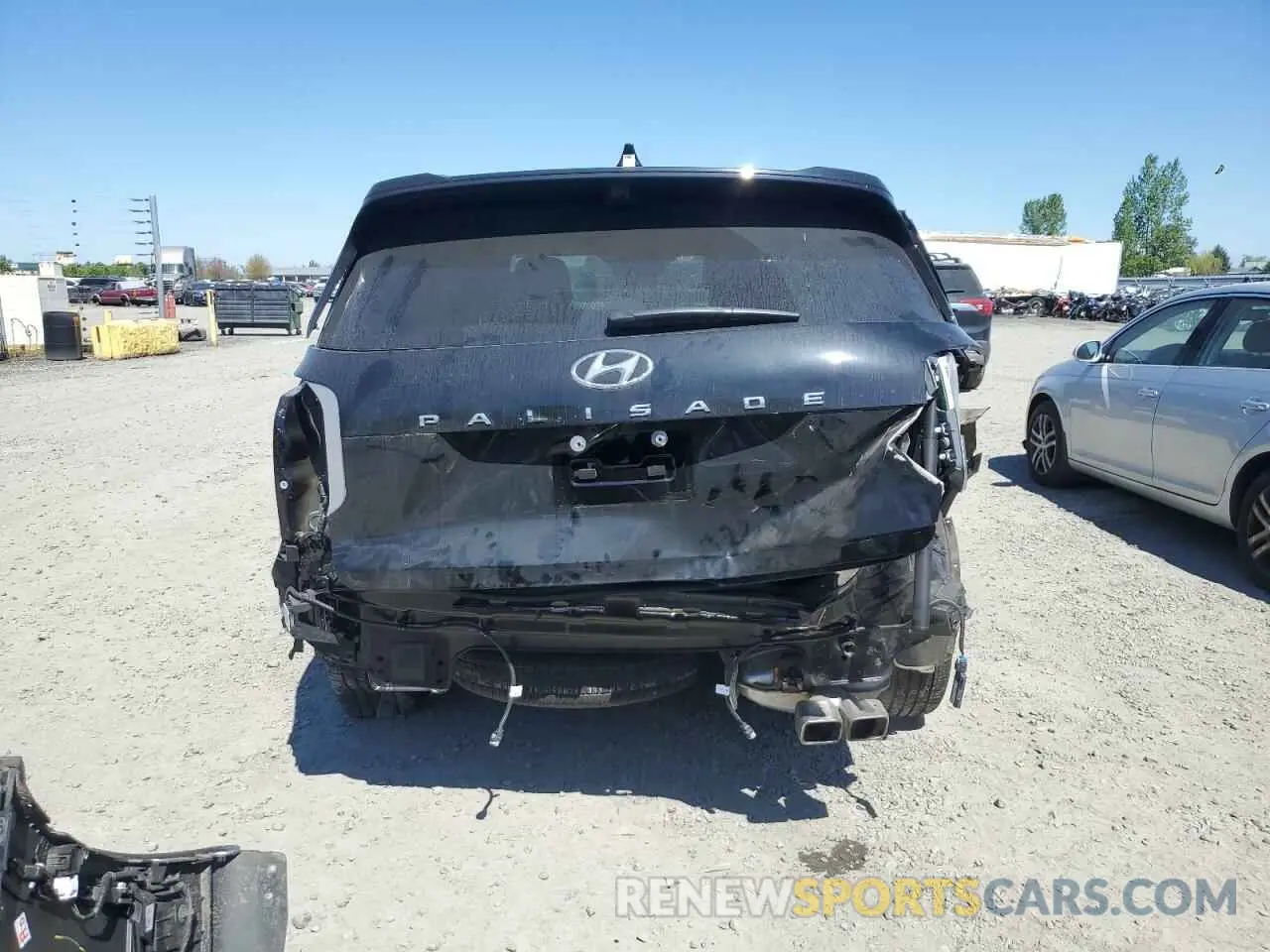 6 fotografías del automóvil dañado KM8R7DGE1SU843983 HYUNDAI PALISADE 2025