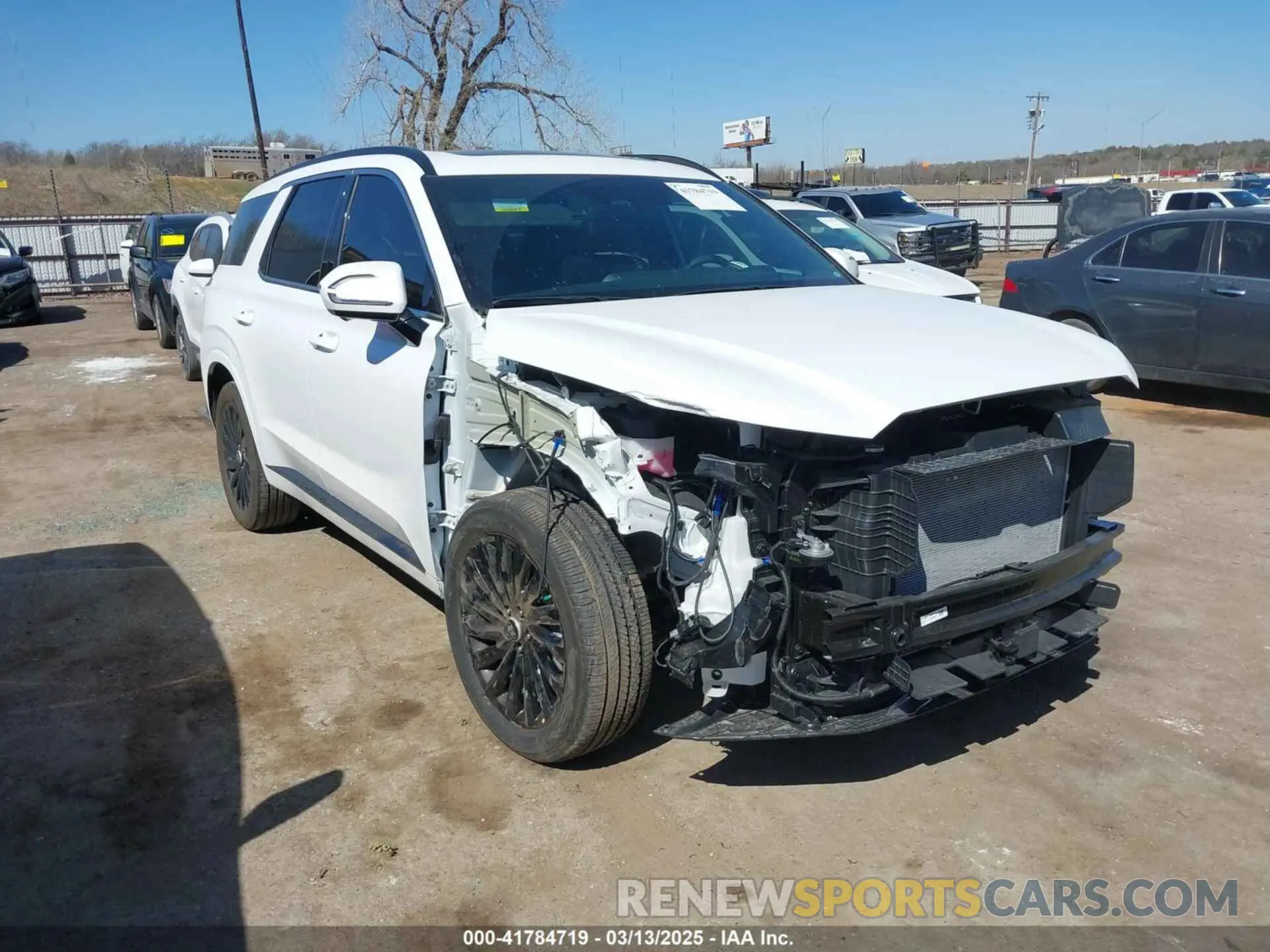1 fotografías del automóvil dañado KM8R7DGE2SU880038 HYUNDAI PALISADE 2025