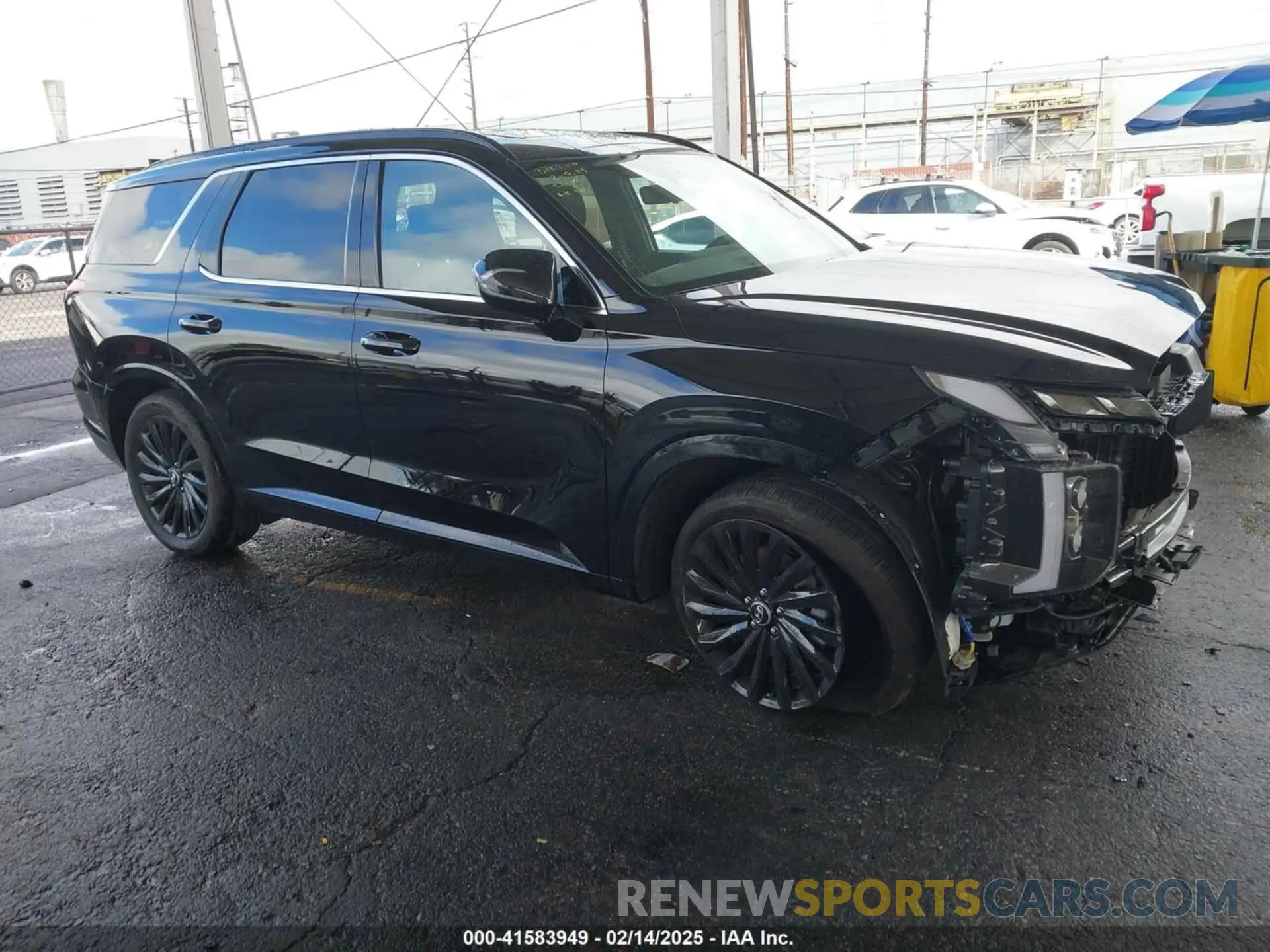 1 fotografías del automóvil dañado KM8R7DGE4SU810783 HYUNDAI PALISADE 2025