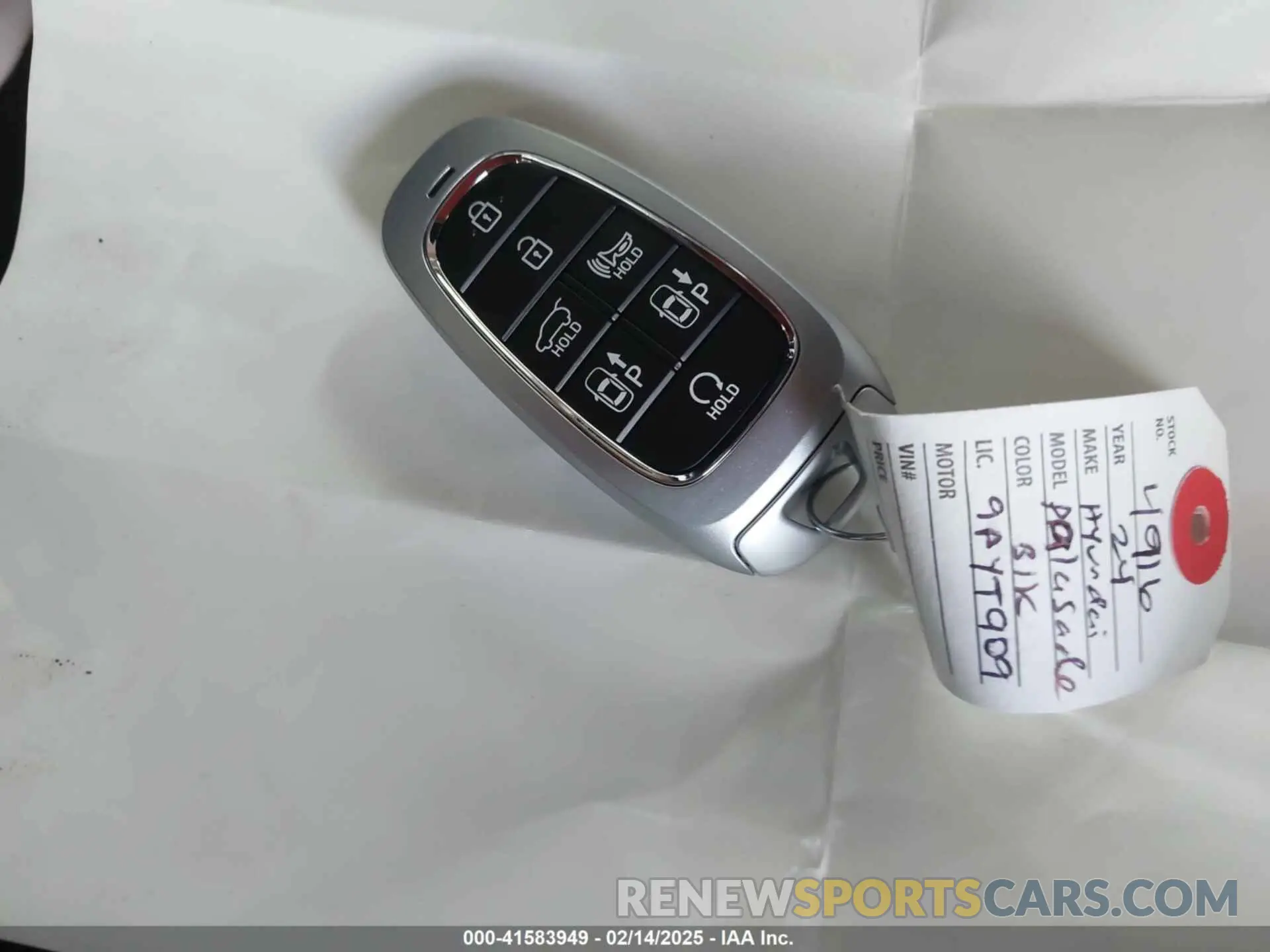11 fotografías del automóvil dañado KM8R7DGE4SU810783 HYUNDAI PALISADE 2025