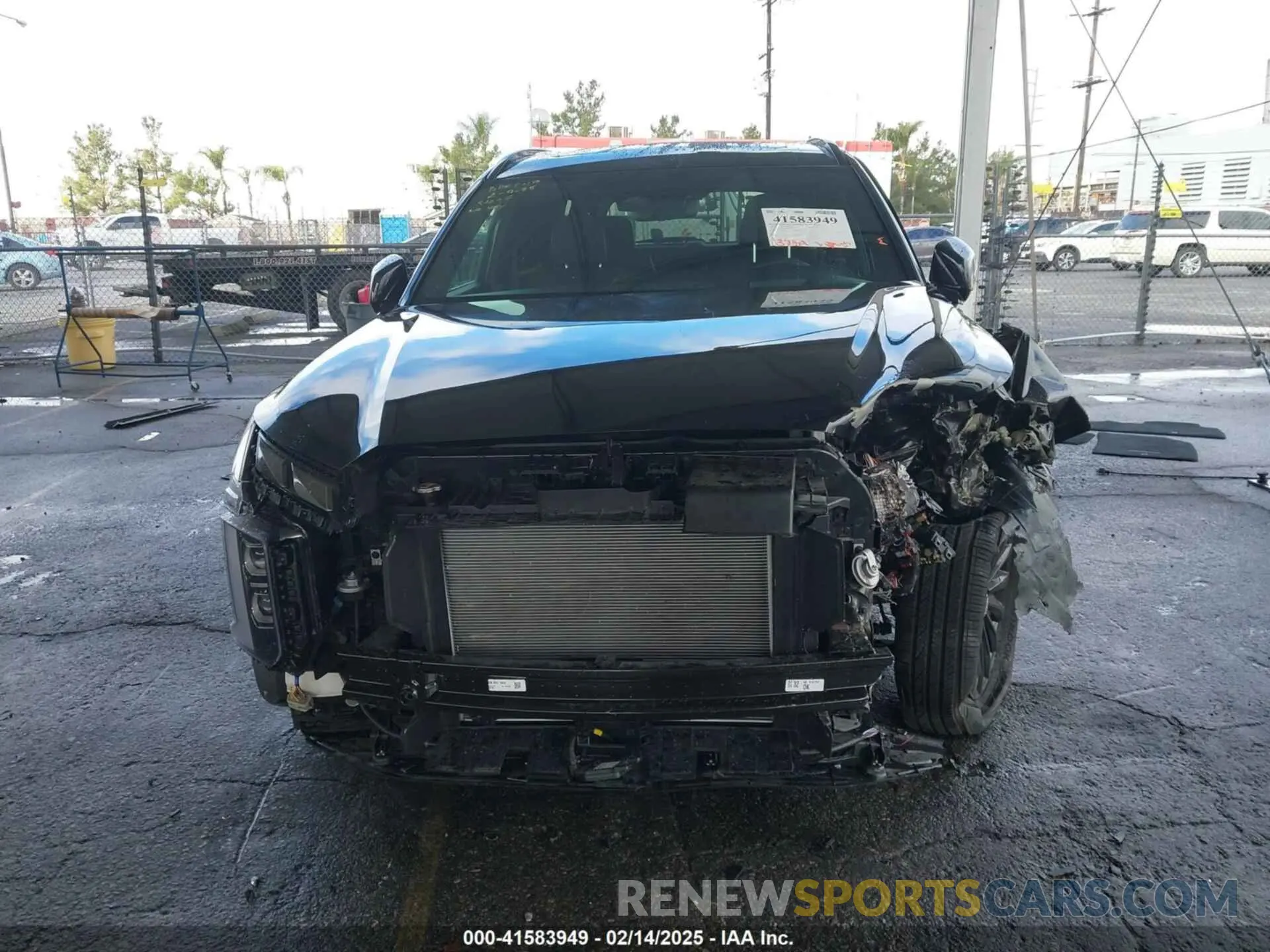 13 fotografías del automóvil dañado KM8R7DGE4SU810783 HYUNDAI PALISADE 2025