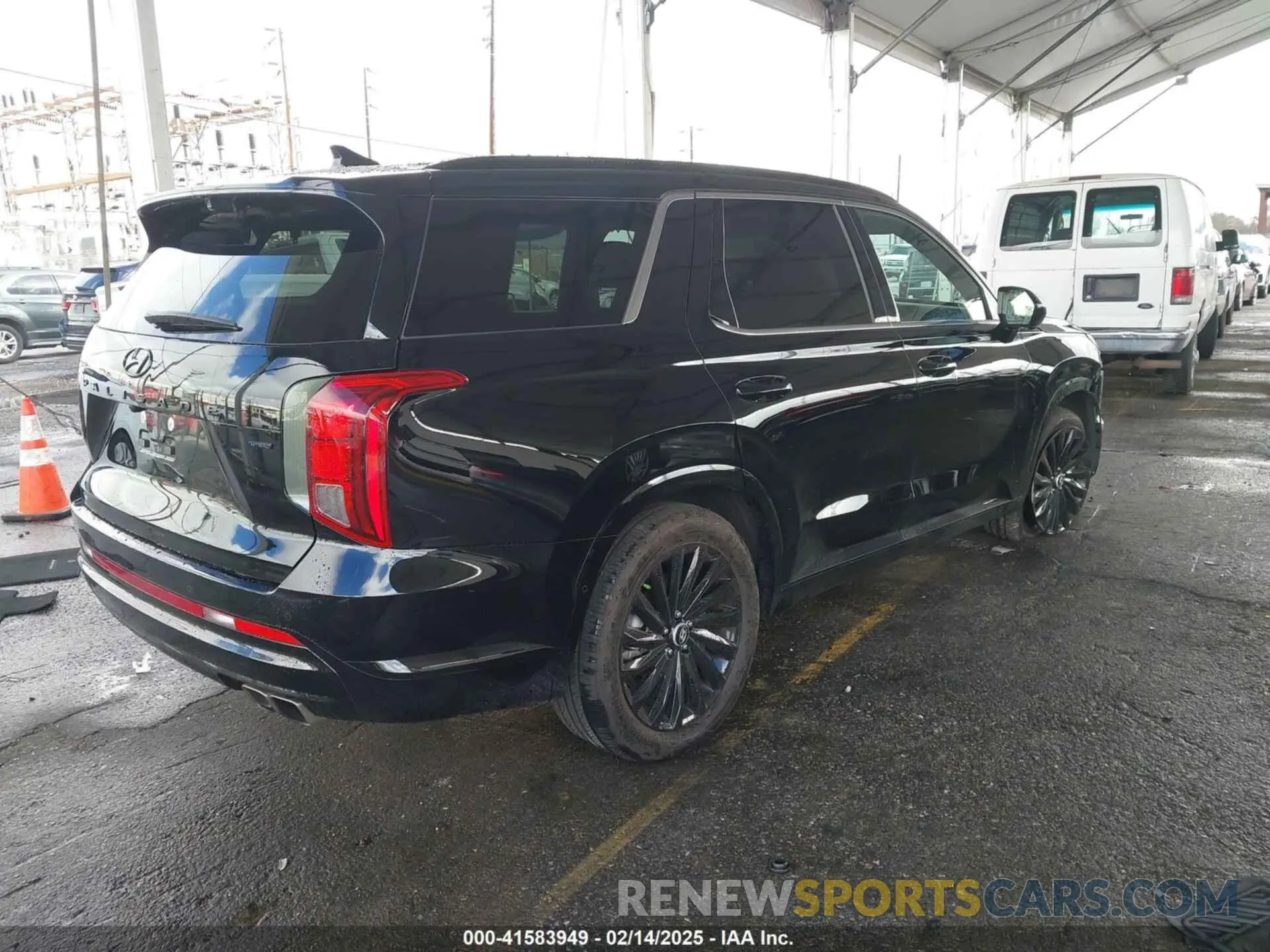 4 fotografías del automóvil dañado KM8R7DGE4SU810783 HYUNDAI PALISADE 2025