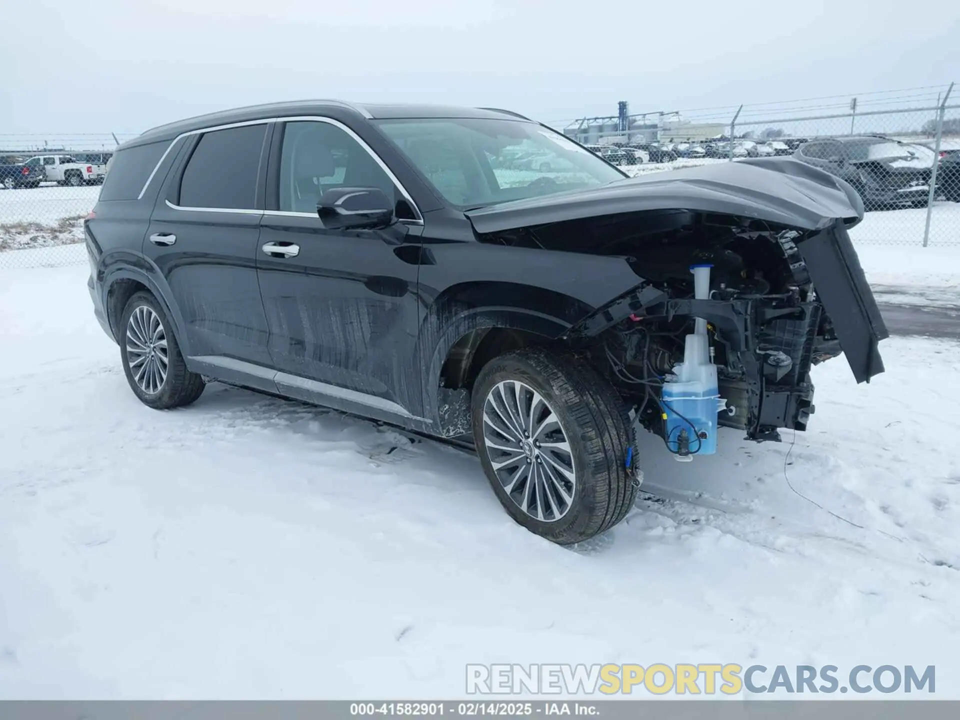 1 fotografías del automóvil dañado KM8R7DGE4SU848935 HYUNDAI PALISADE 2025