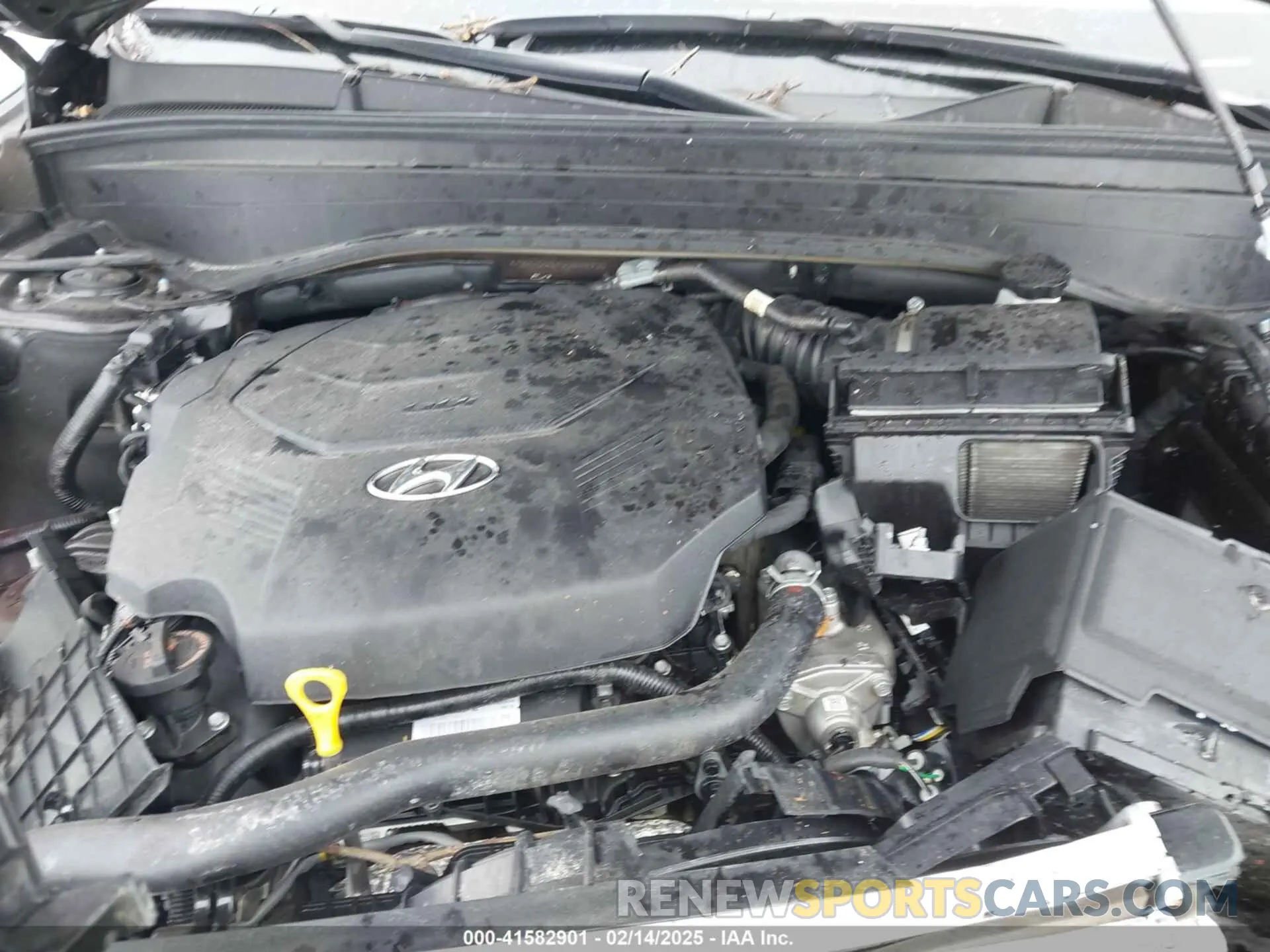 10 fotografías del automóvil dañado KM8R7DGE4SU848935 HYUNDAI PALISADE 2025