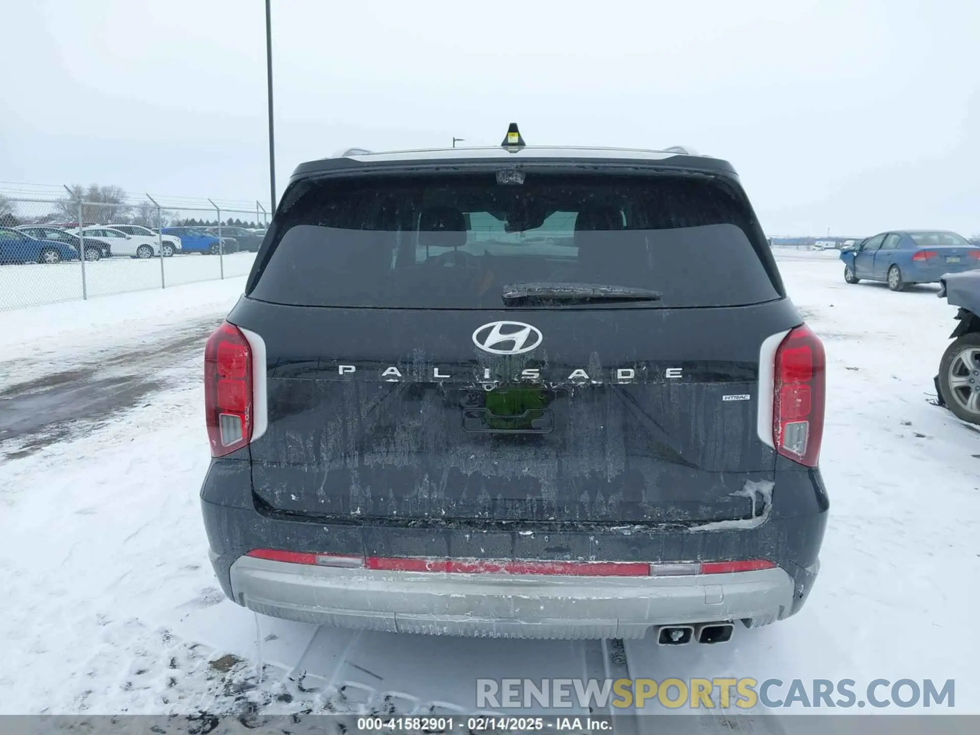 16 fotografías del automóvil dañado KM8R7DGE4SU848935 HYUNDAI PALISADE 2025