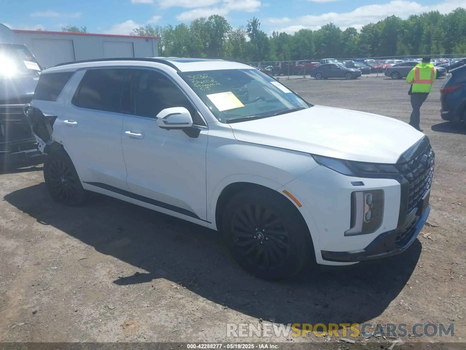 1 fotografías del automóvil dañado KM8R7DGE9SU813405 HYUNDAI PALISADE 2025