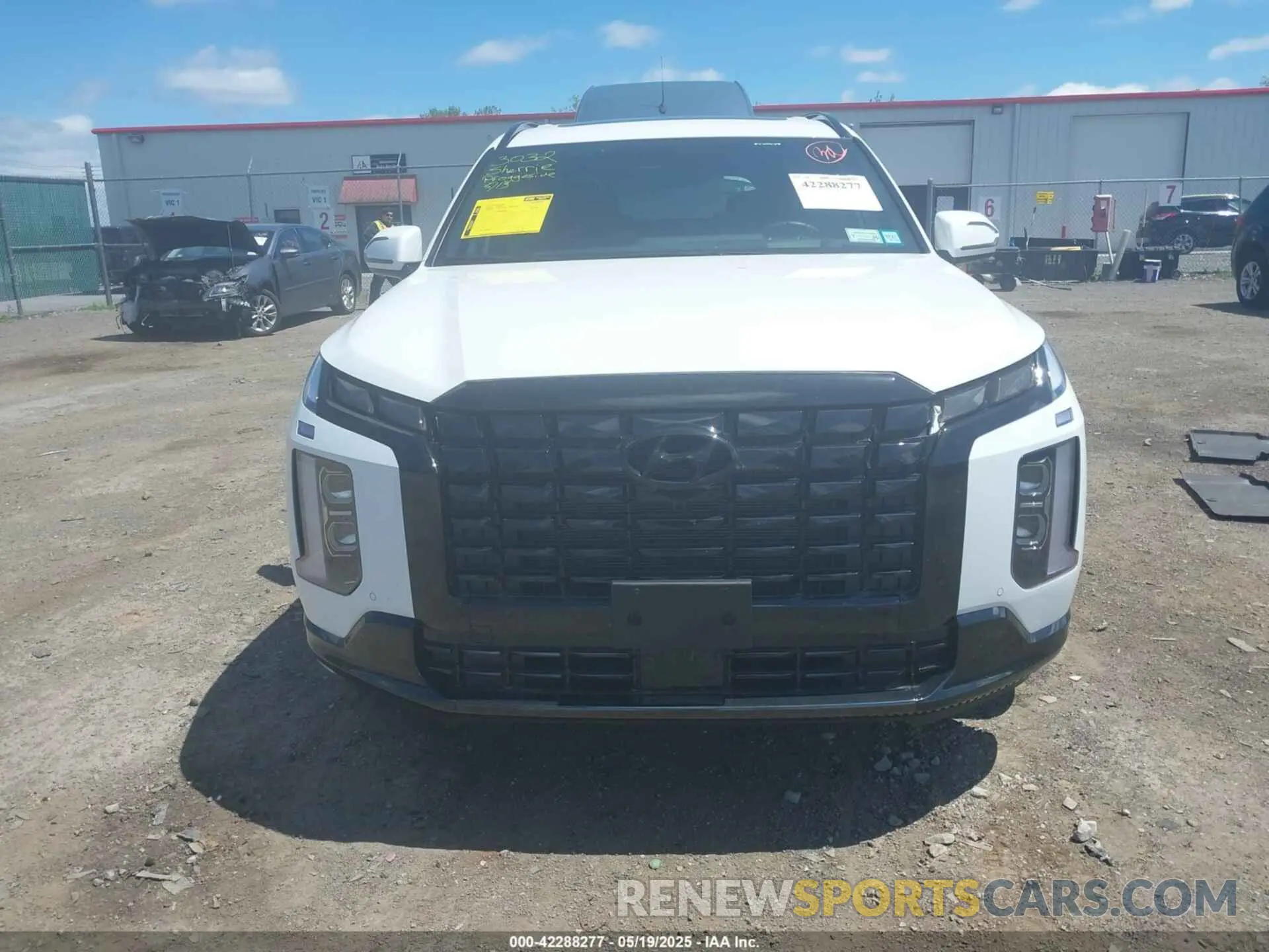 12 fotografías del automóvil dañado KM8R7DGE9SU813405 HYUNDAI PALISADE 2025