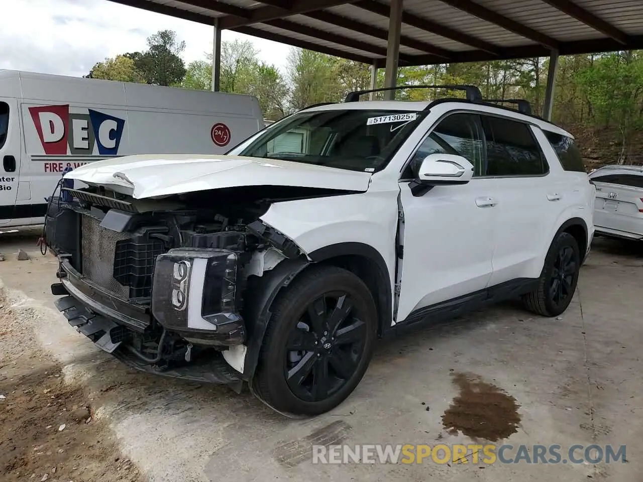 1 fotografías del automóvil dañado KM8R34GE6PU589724 HYUNDAI PALISADE X 2023