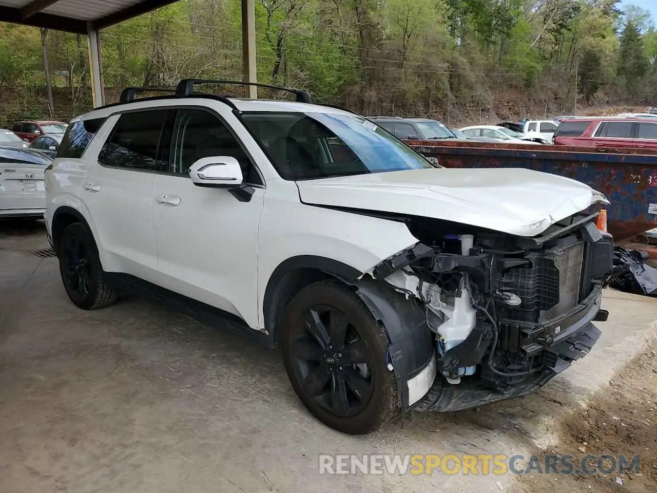 4 fotografías del automóvil dañado KM8R34GE6PU589724 HYUNDAI PALISADE X 2023