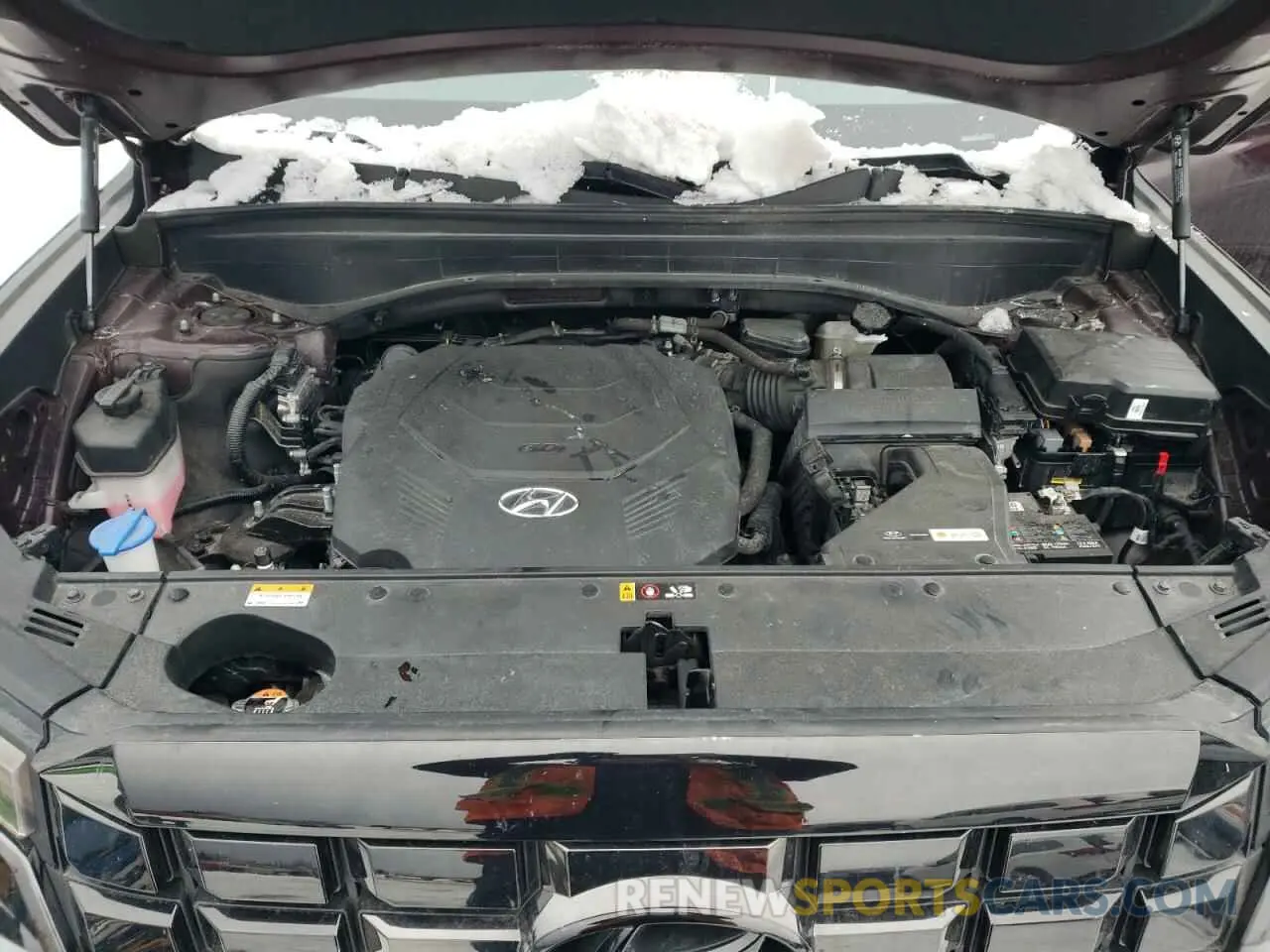 12 fotografías del automóvil dañado KM8R3DGE2PU632911 HYUNDAI PALISADE X 2023