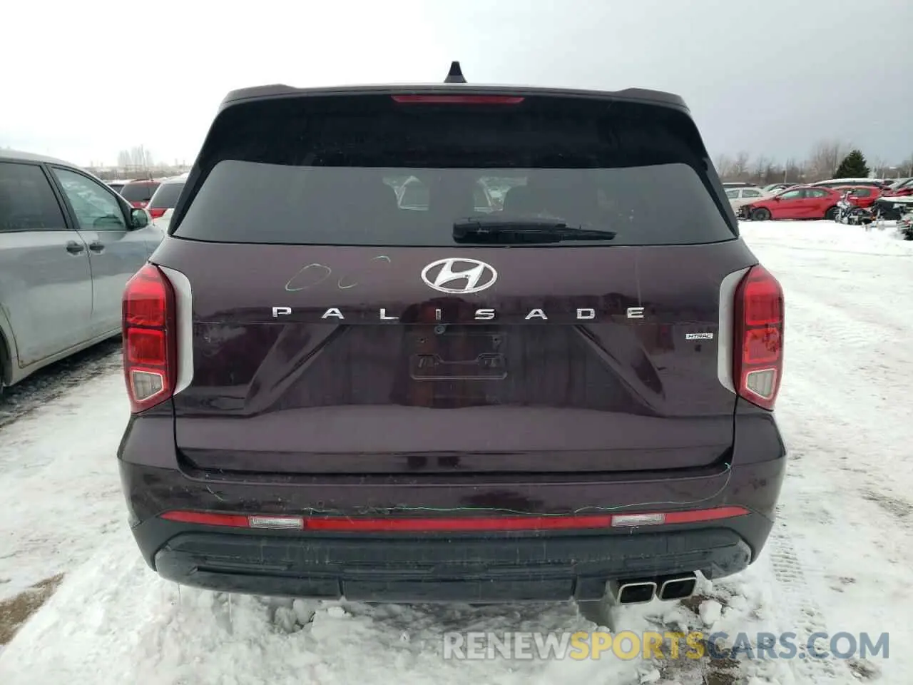 6 fotografías del automóvil dañado KM8R3DGE2PU632911 HYUNDAI PALISADE X 2023