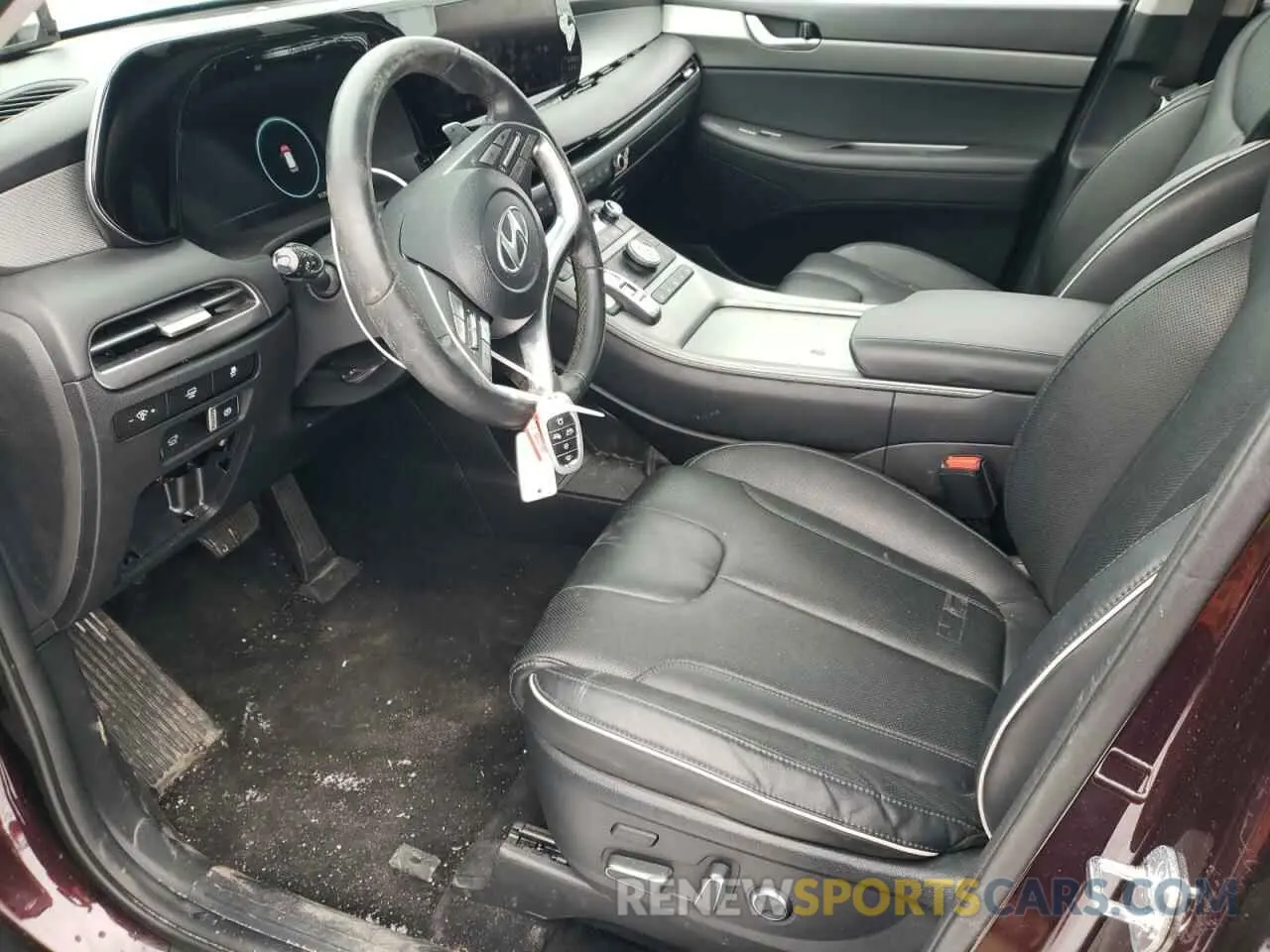 7 fotografías del automóvil dañado KM8R3DGE2PU632911 HYUNDAI PALISADE X 2023