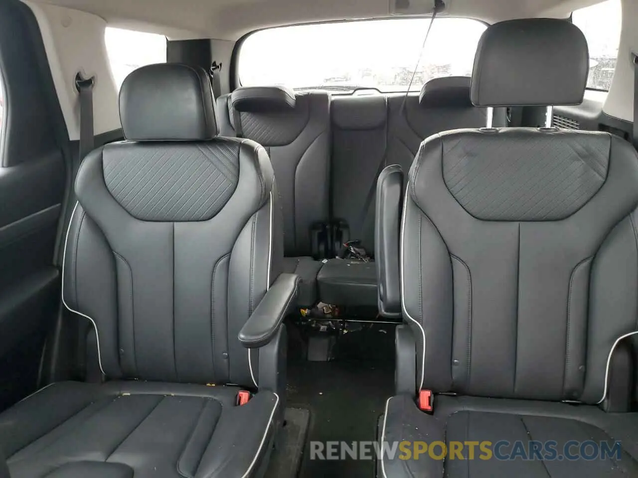 10 fotografías del automóvil dañado KM8R3DGE6PU591926 HYUNDAI PALISADE X 2023