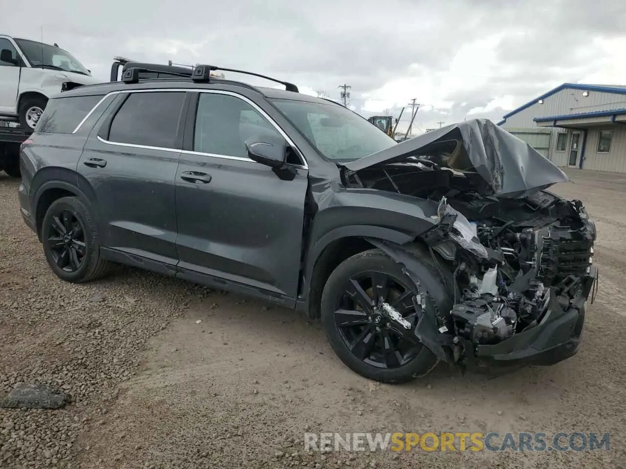 4 fotografías del automóvil dañado KM8R3DGE6PU591926 HYUNDAI PALISADE X 2023