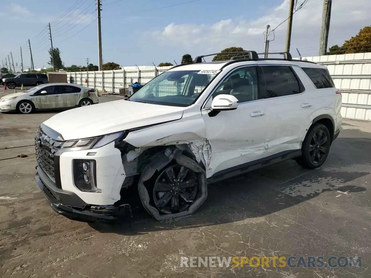 1 fotografías del automóvil dañado KM8R3DGE7PU594852 HYUNDAI PALISADE X 2023
