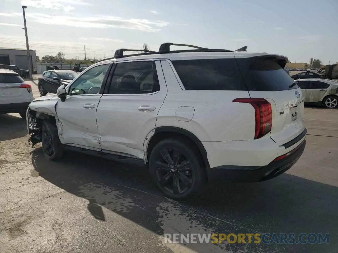 2 fotografías del automóvil dañado KM8R3DGE7PU594852 HYUNDAI PALISADE X 2023