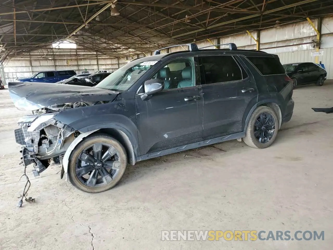 1 fotografías del automóvil dañado KM8R34GE9RU671840 HYUNDAI PALISADE X 2024