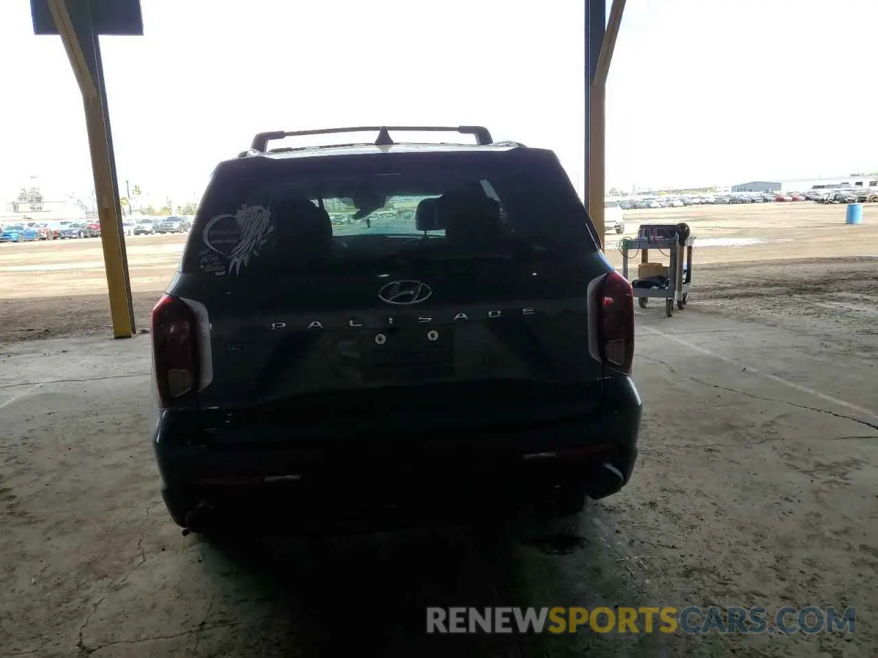 6 fotografías del automóvil dañado KM8R34GE9RU671840 HYUNDAI PALISADE X 2024