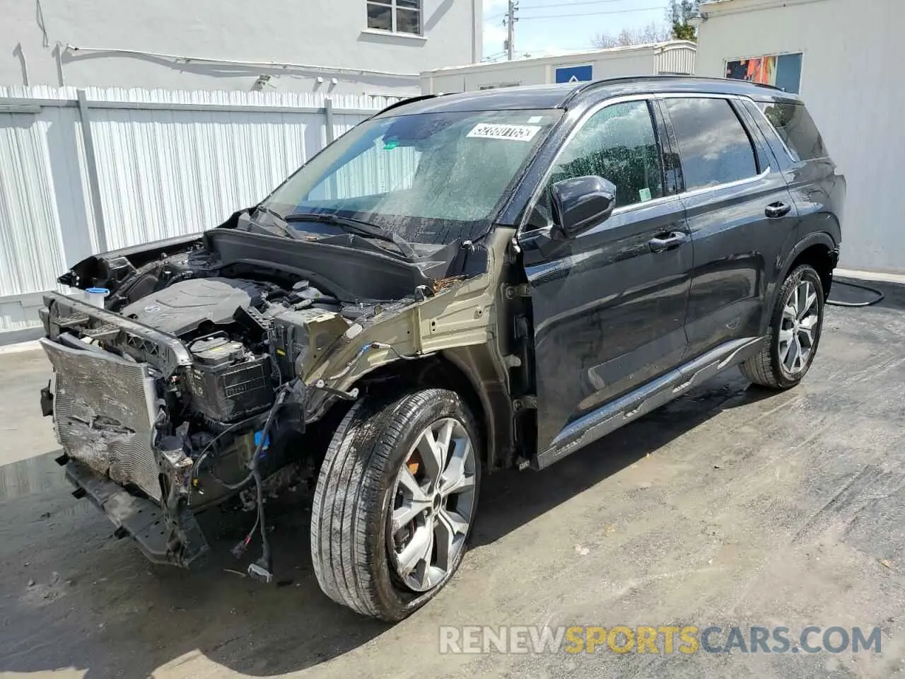 1 fotografías del automóvil dañado KM8R34GE9RU696947 HYUNDAI PALISADE X 2024