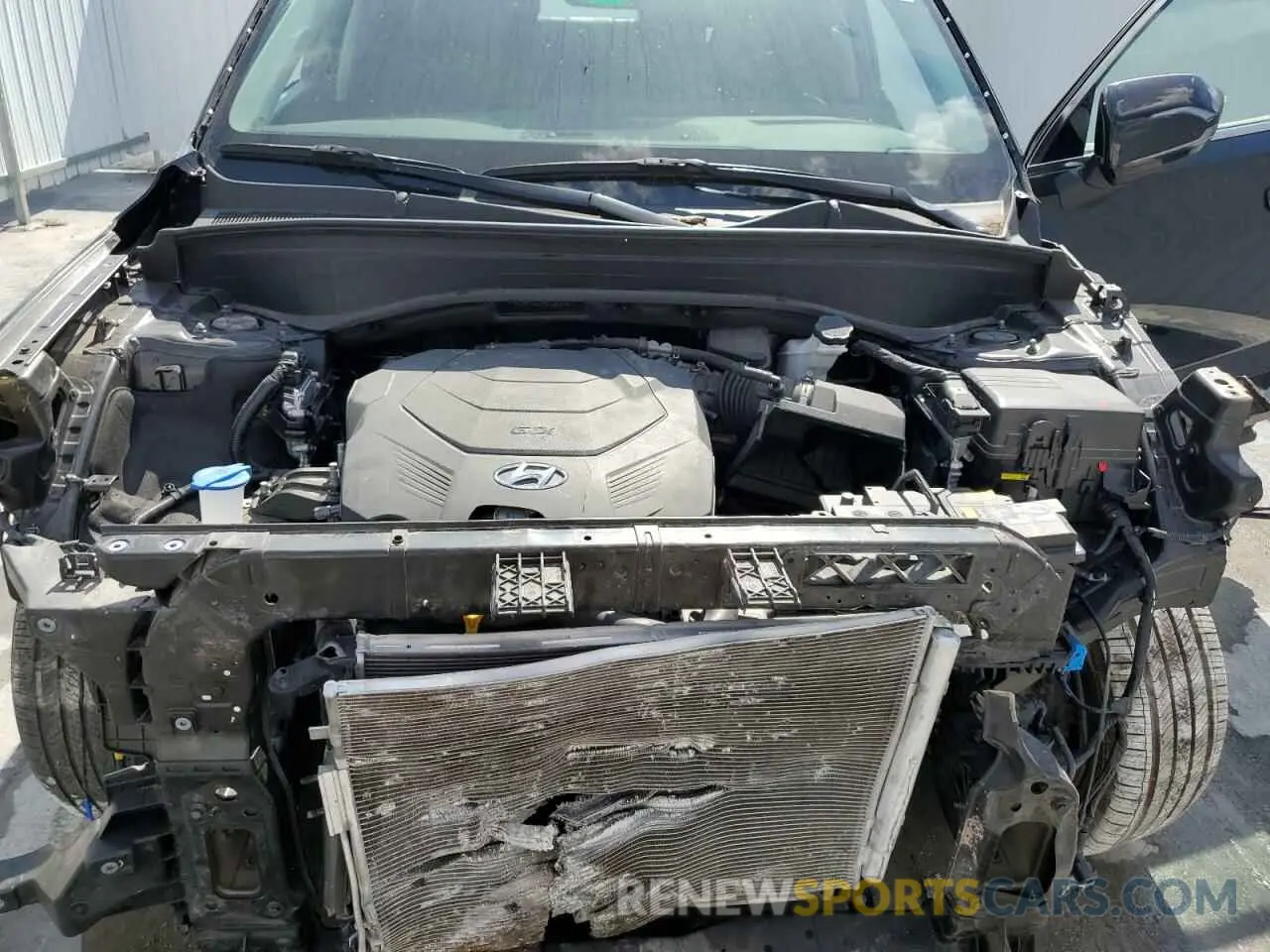 12 fotografías del automóvil dañado KM8R34GE9RU696947 HYUNDAI PALISADE X 2024