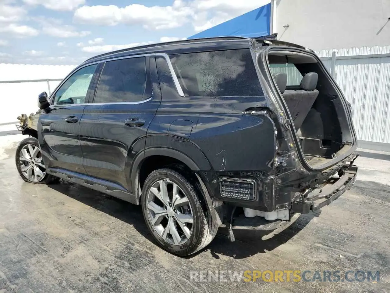 2 fotografías del automóvil dañado KM8R34GE9RU696947 HYUNDAI PALISADE X 2024