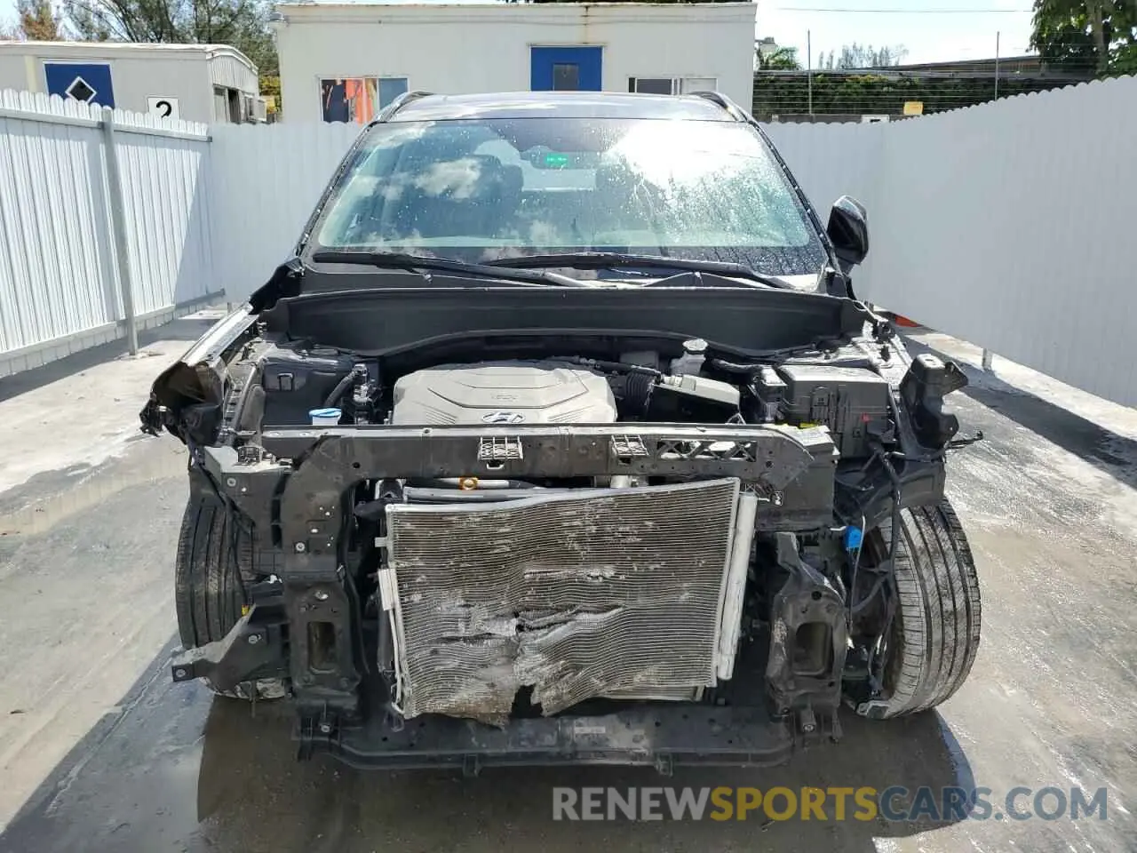 5 fotografías del automóvil dañado KM8R34GE9RU696947 HYUNDAI PALISADE X 2024