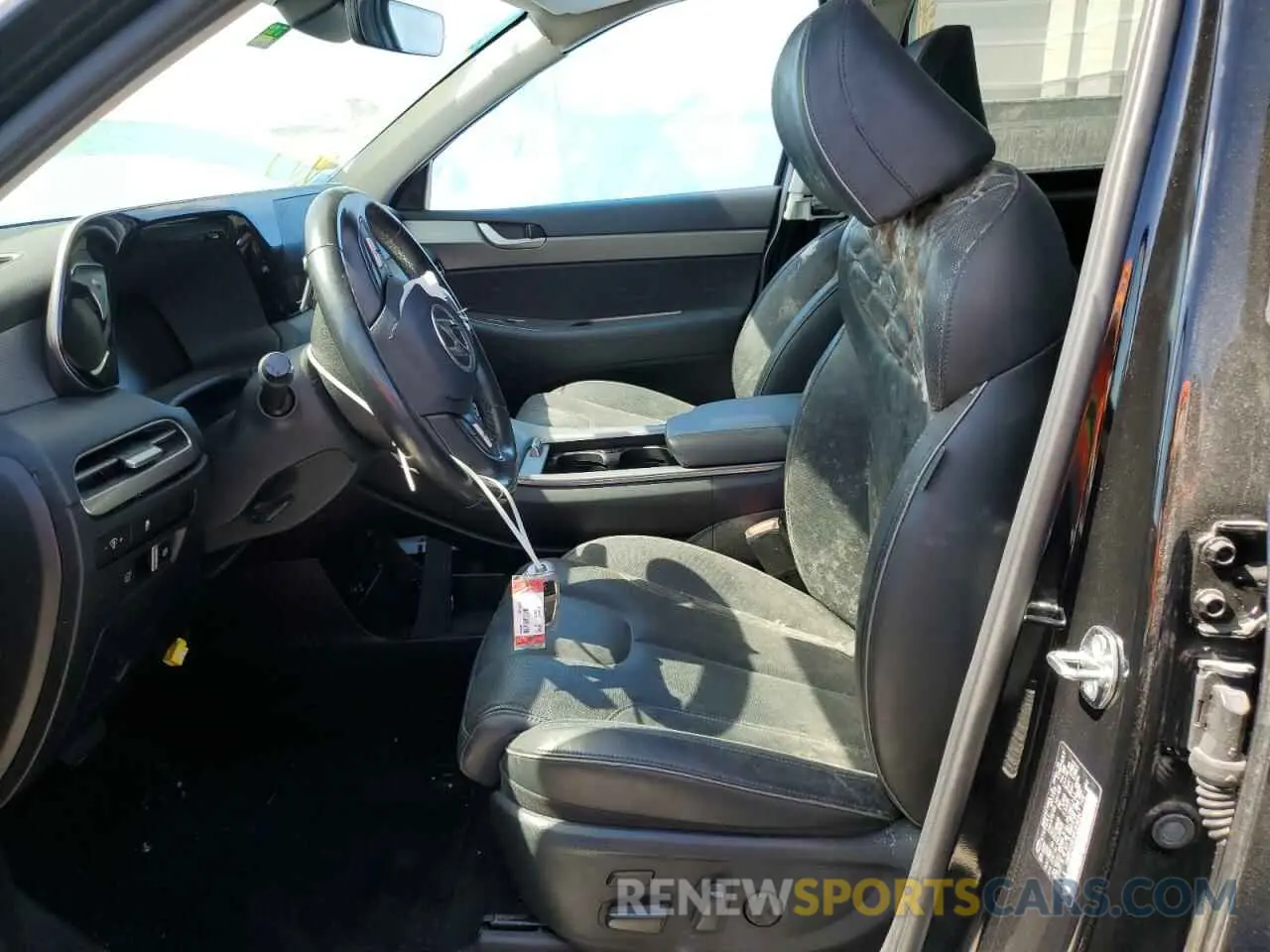 7 fotografías del automóvil dañado KM8R34GE9RU696947 HYUNDAI PALISADE X 2024