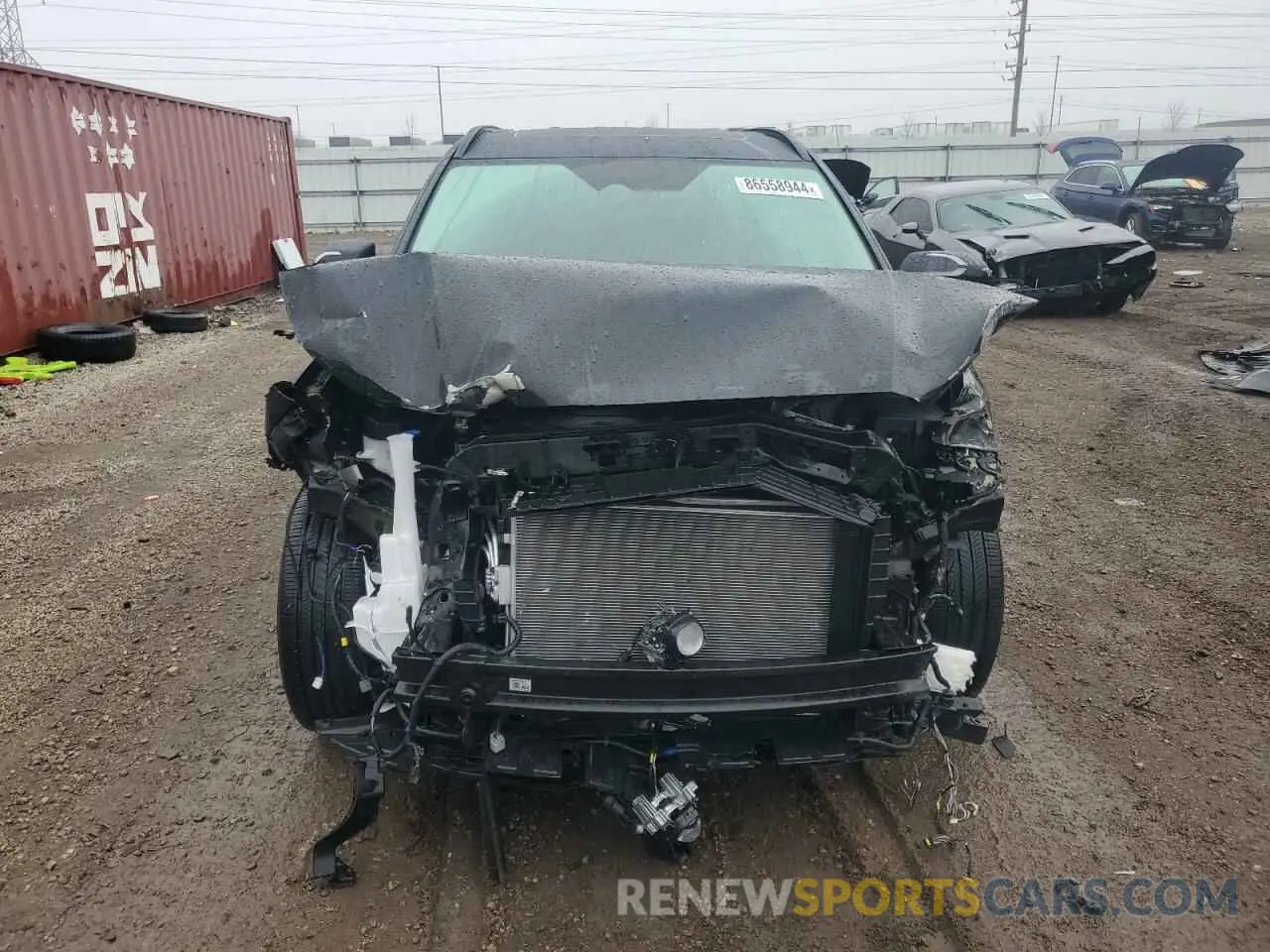 5 fotografías del automóvil dañado KM8R3DGE1RU800038 HYUNDAI PALISADE X 2024