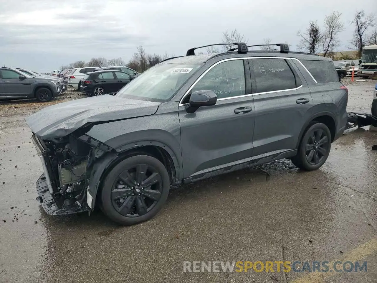 1 fotografías del automóvil dañado KM8R3DGE3RU673048 HYUNDAI PALISADE X 2024